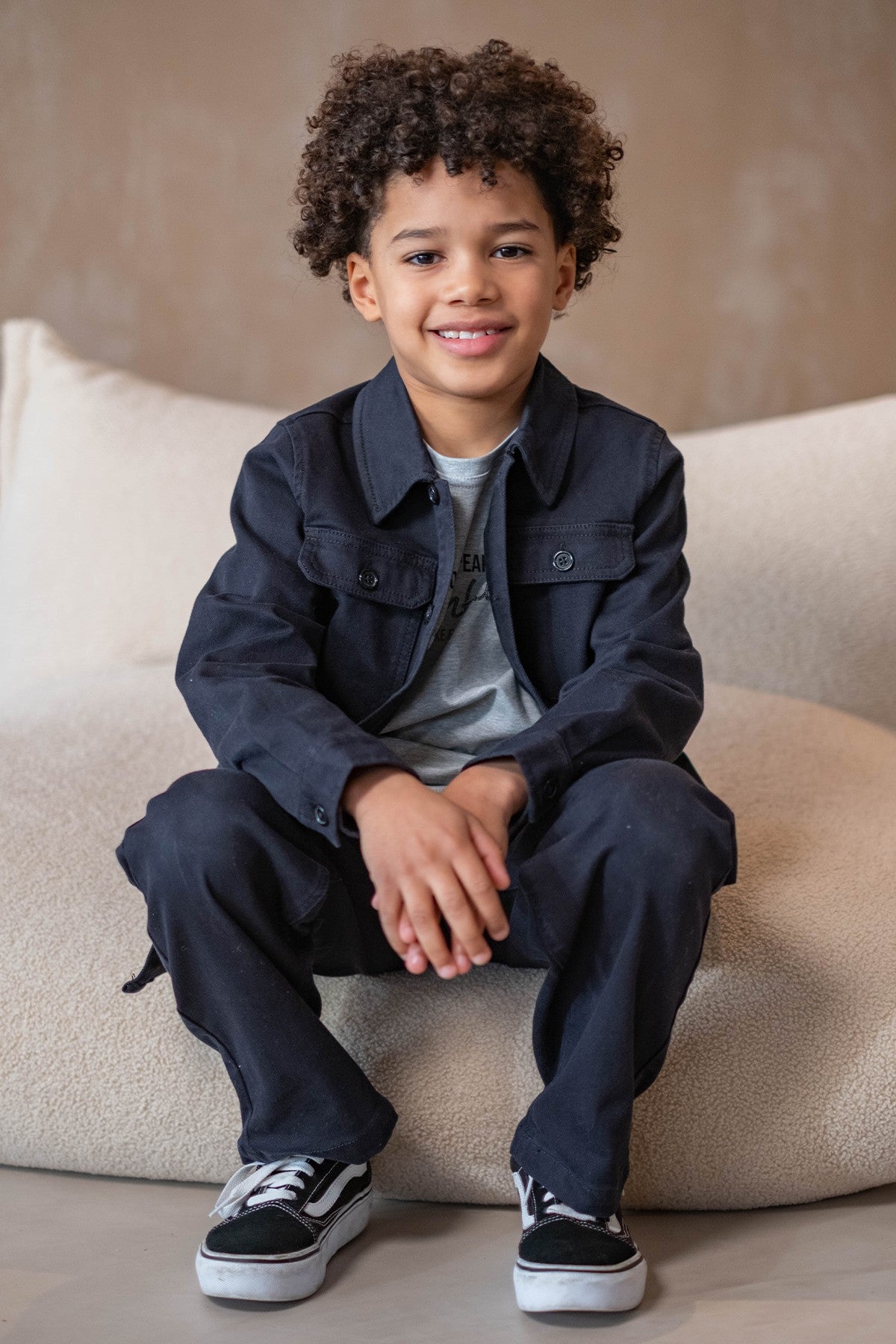 Change Flo boys twill blouse
