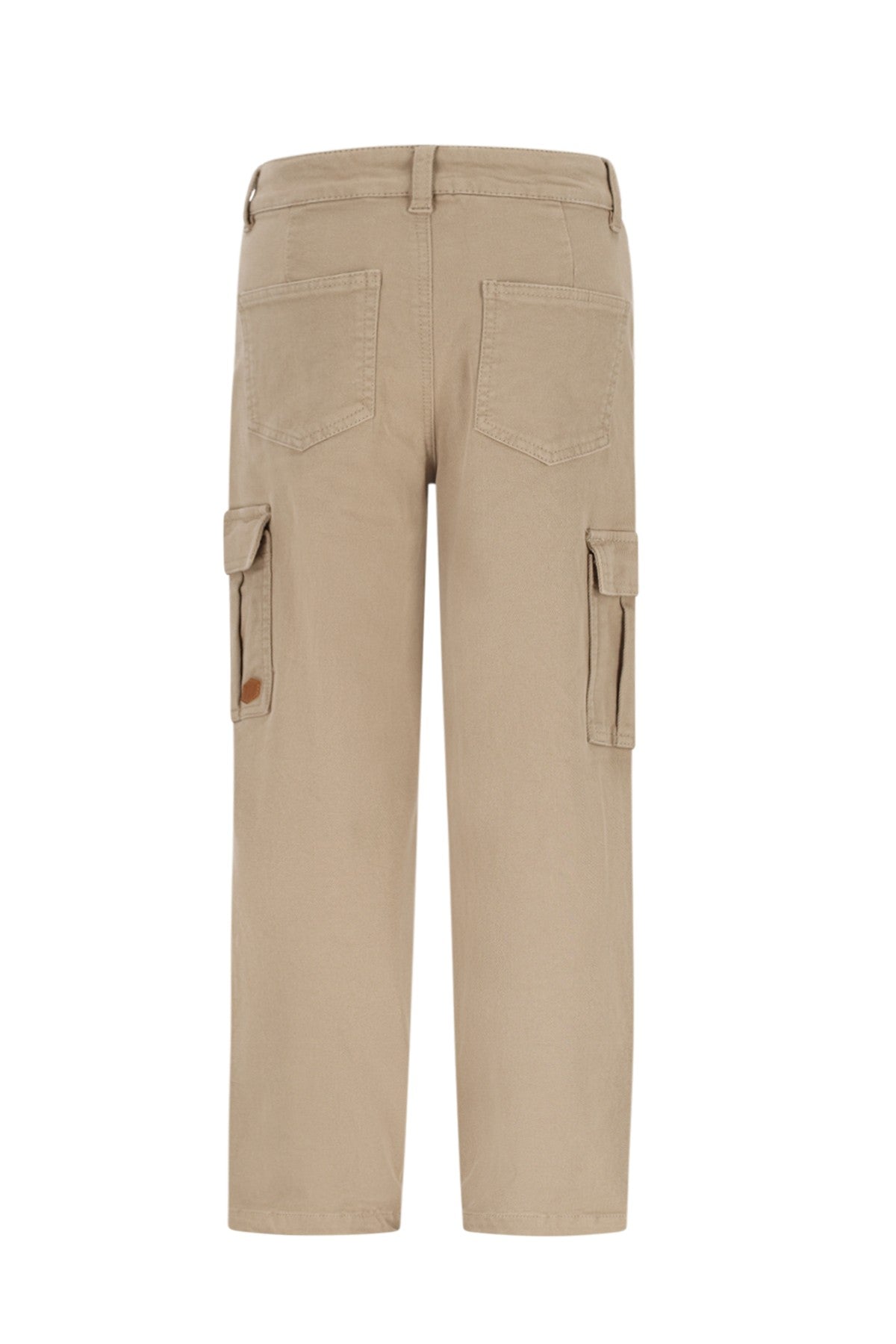 Frankys Flo boys twill cargo pants kahki