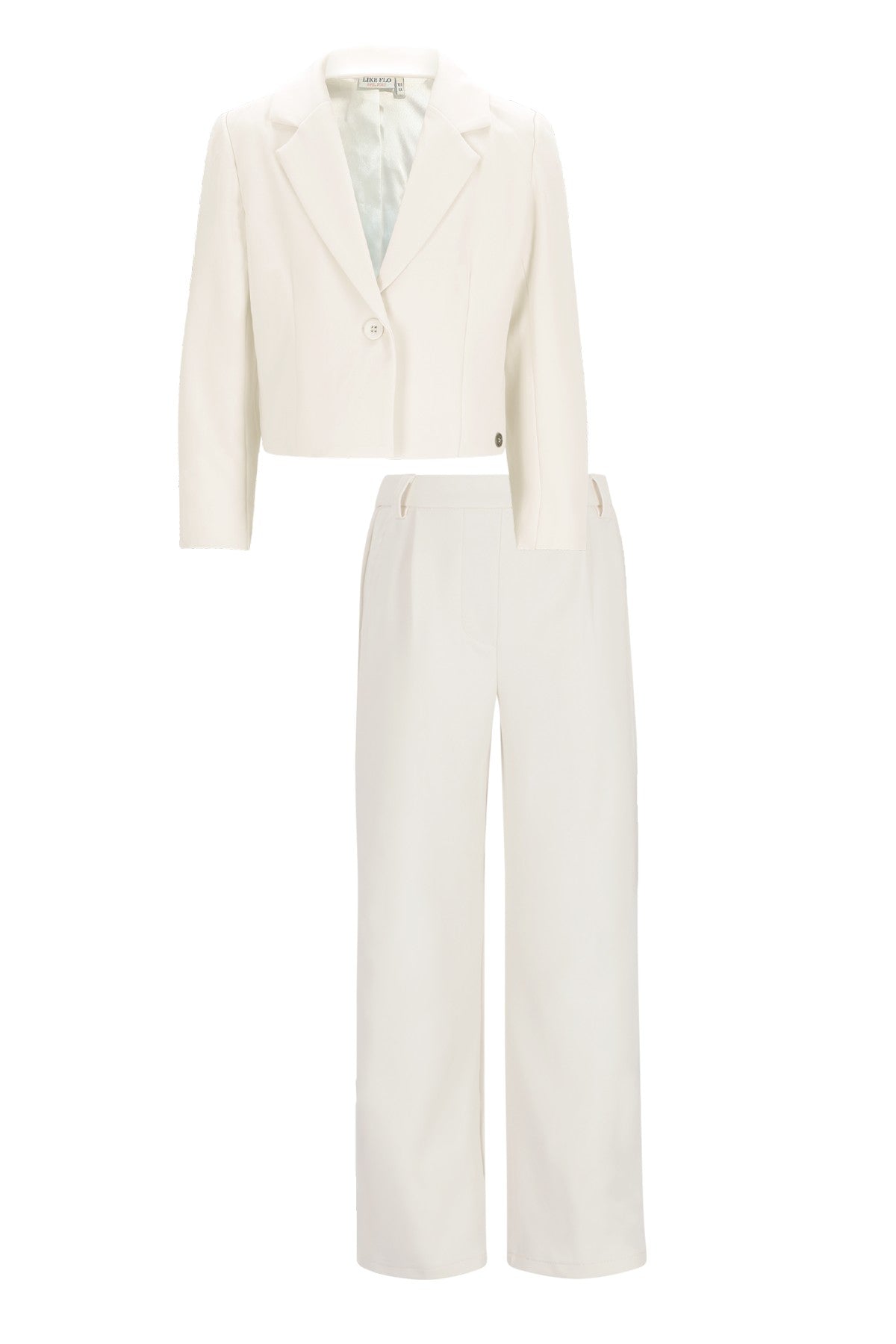 Bella Flo girls woven suit