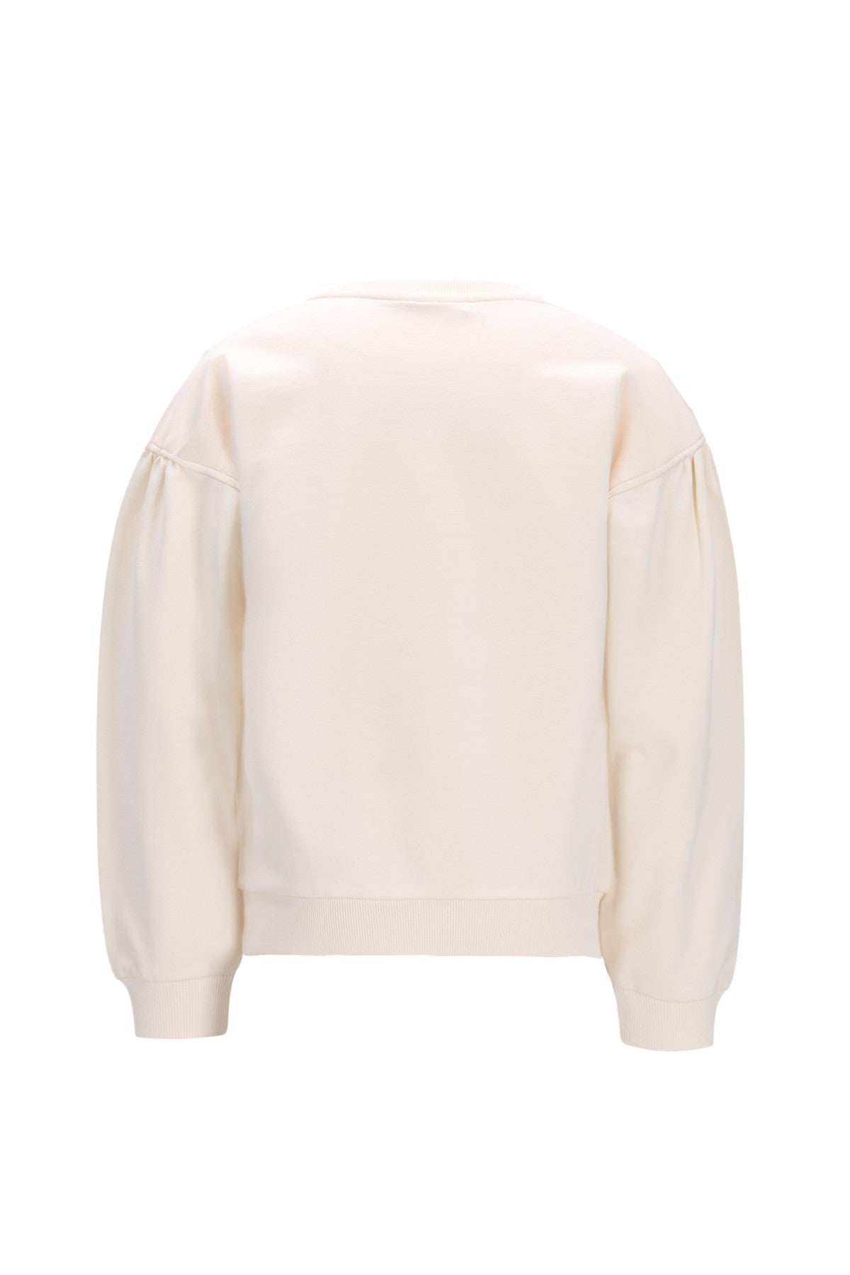 Deau Flo girls sweater with lurex embroidery