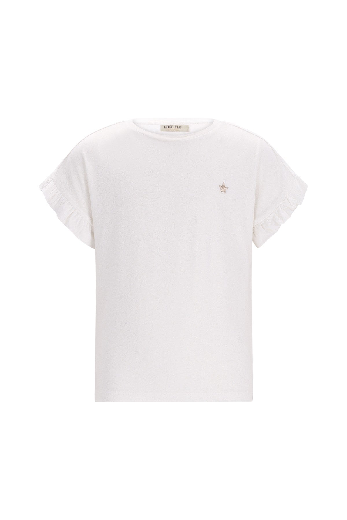 Emma Flo girls ruffle sleeve end