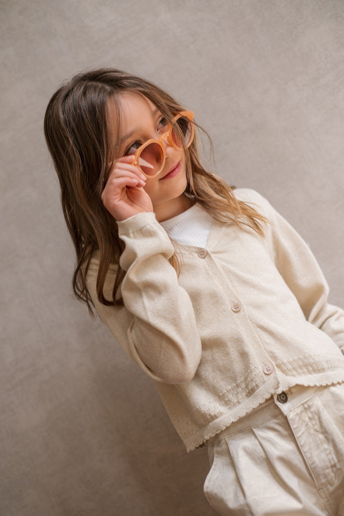 Elise Flo girls rib ss shirt