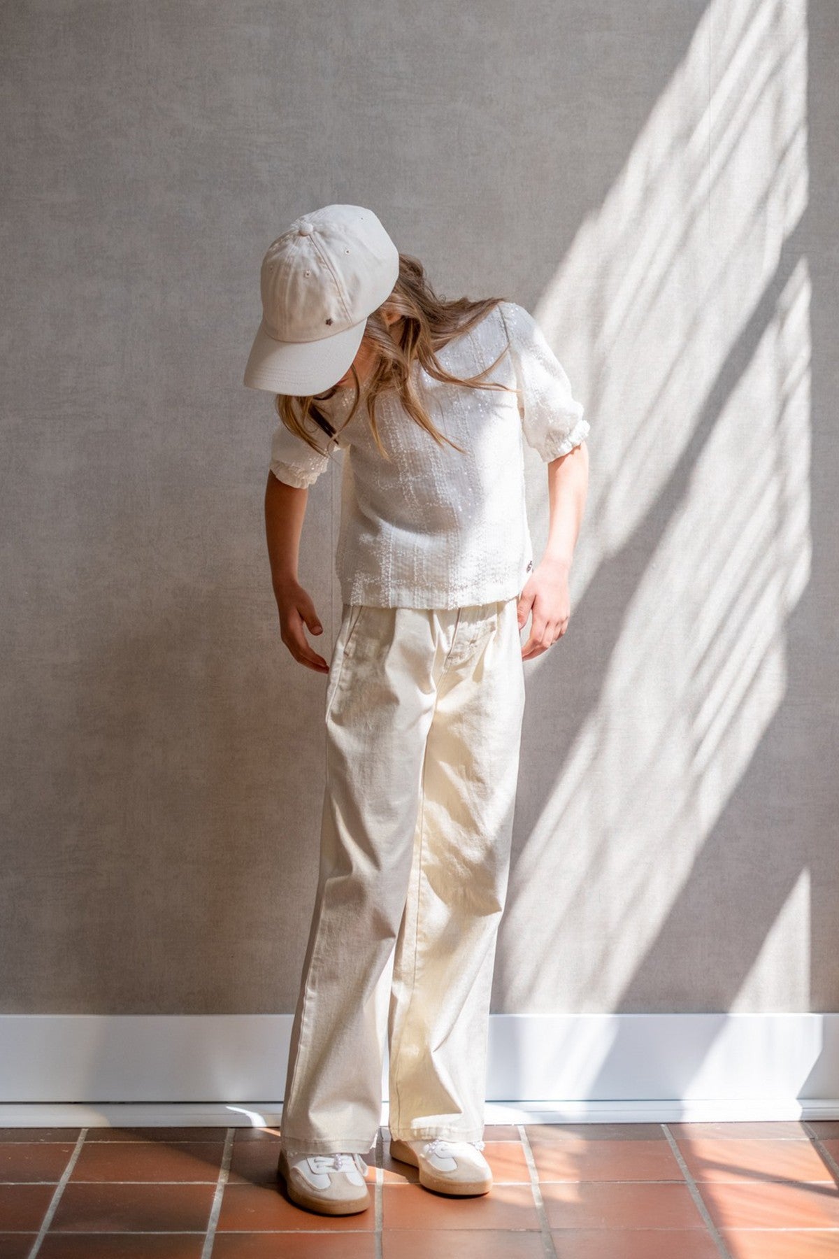 Fyke Flo girls coated denim pants