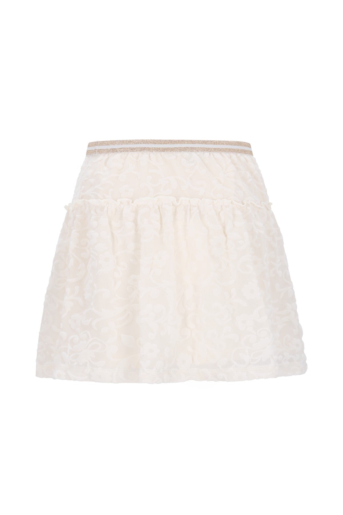 Sterre Flo girls AO flockprint mesh skirt