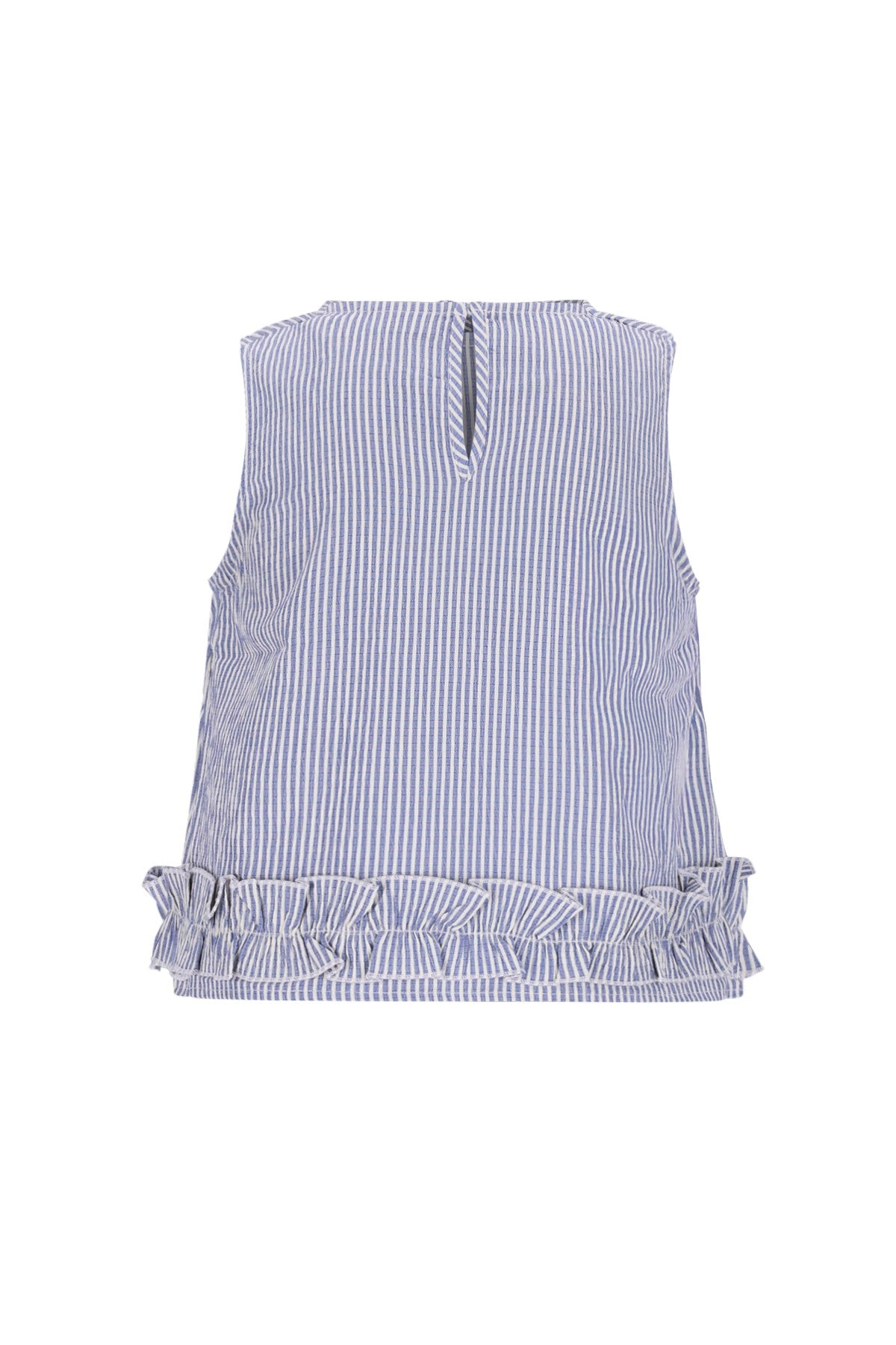 Chloe Flo girls top with ruffle at hem