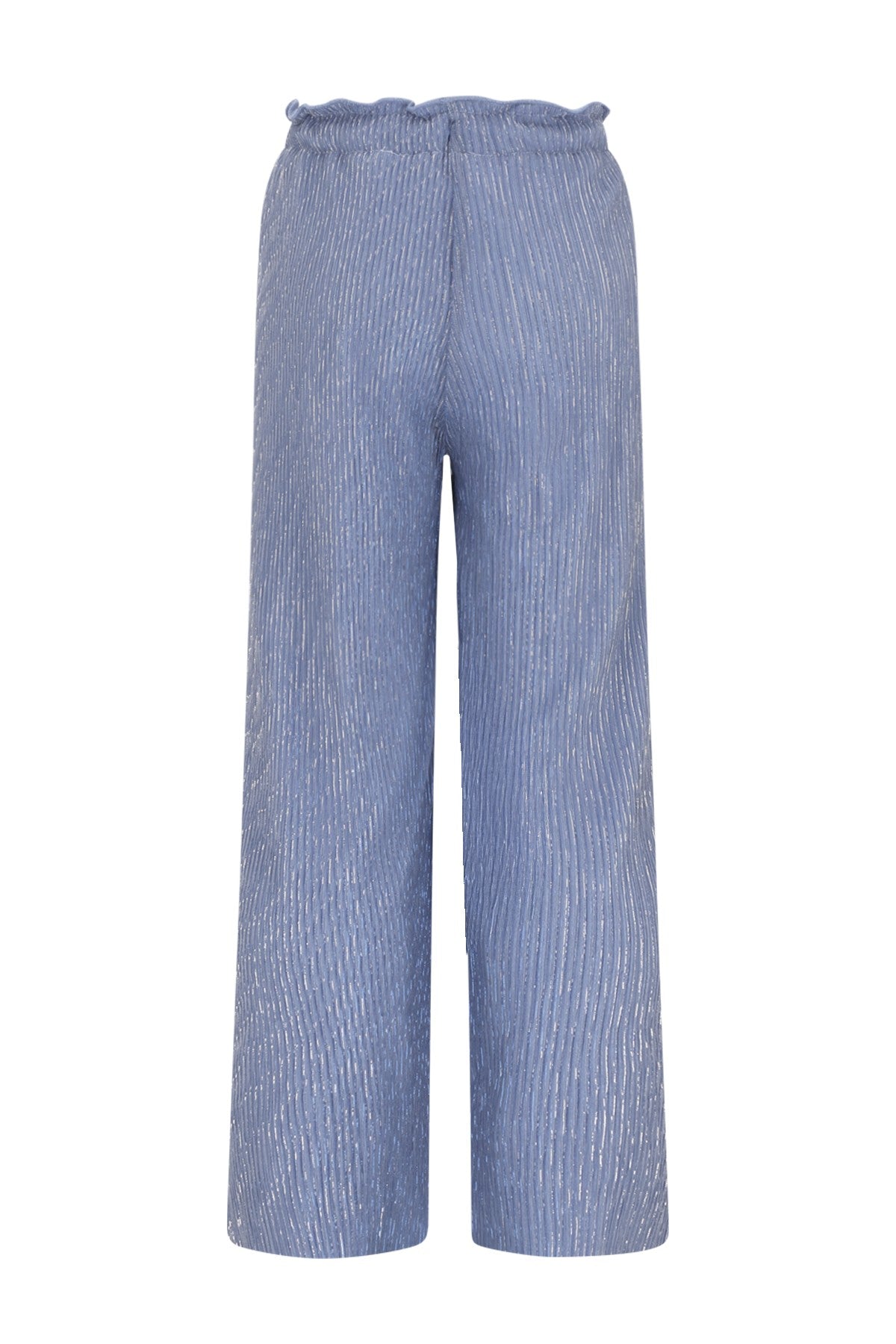 Fenna Flo girls metallic plissé pants