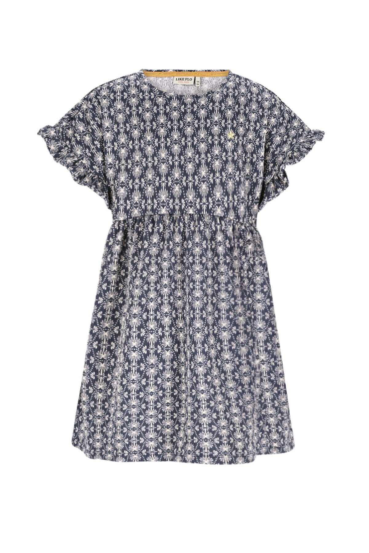 Maja Flo girls AOP structure dress