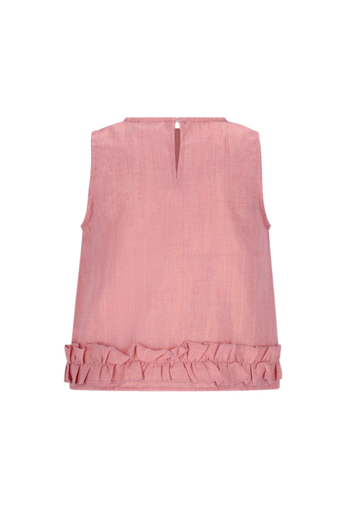 Chloe Flo girls top with ruffle at hem