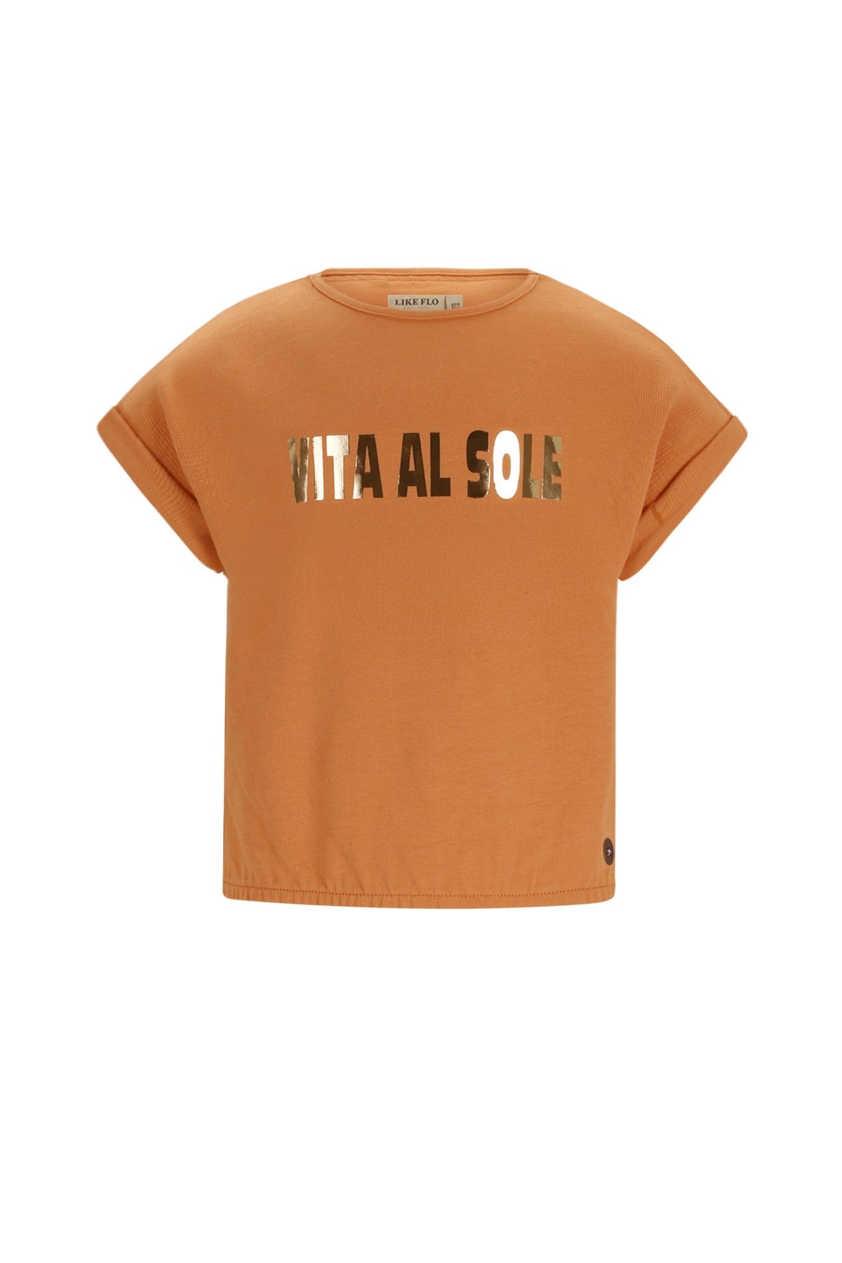 Djezz Flo girls sweat tee with elatic in hem