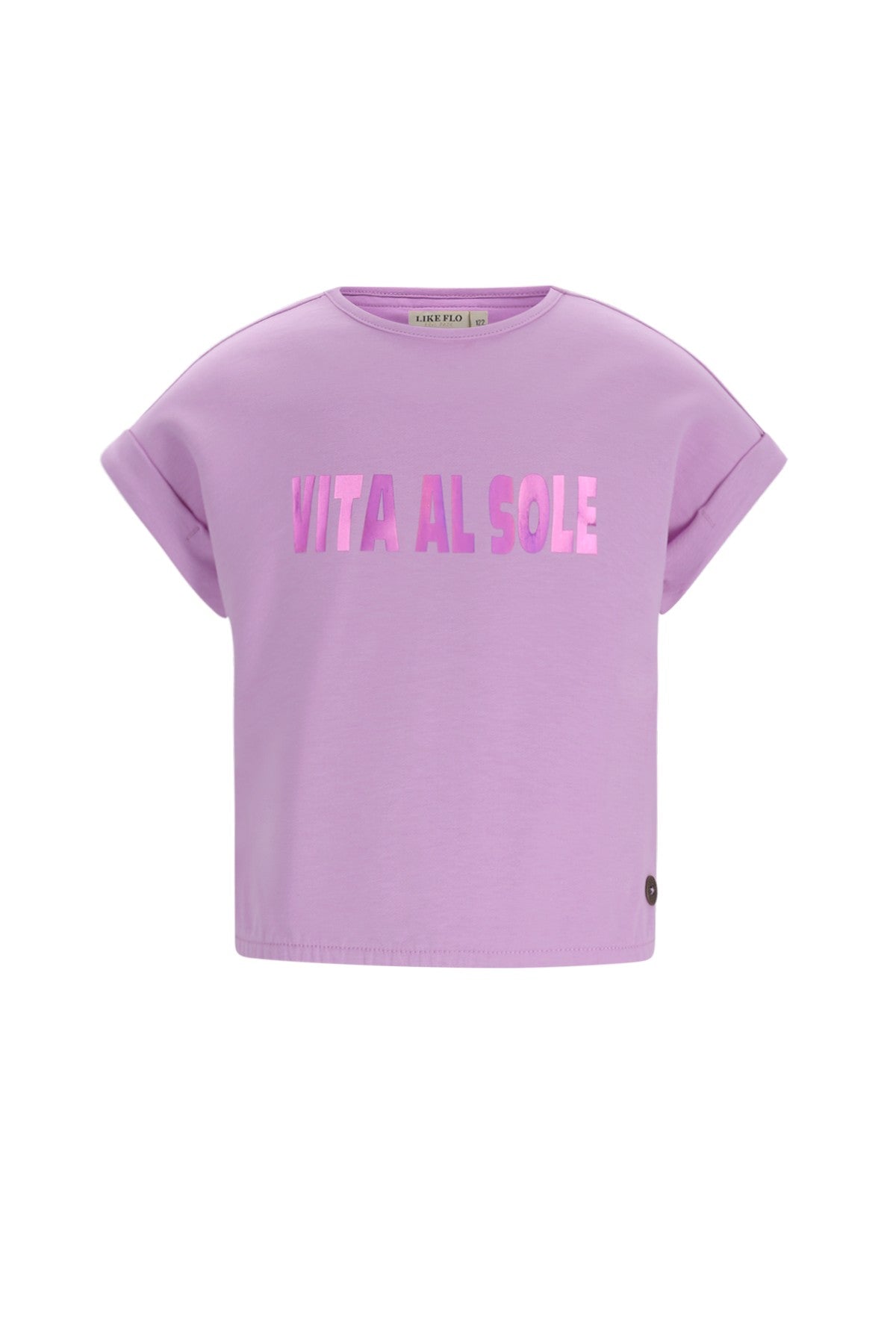 Djezz Flo girls sweat tee with elatic in hem