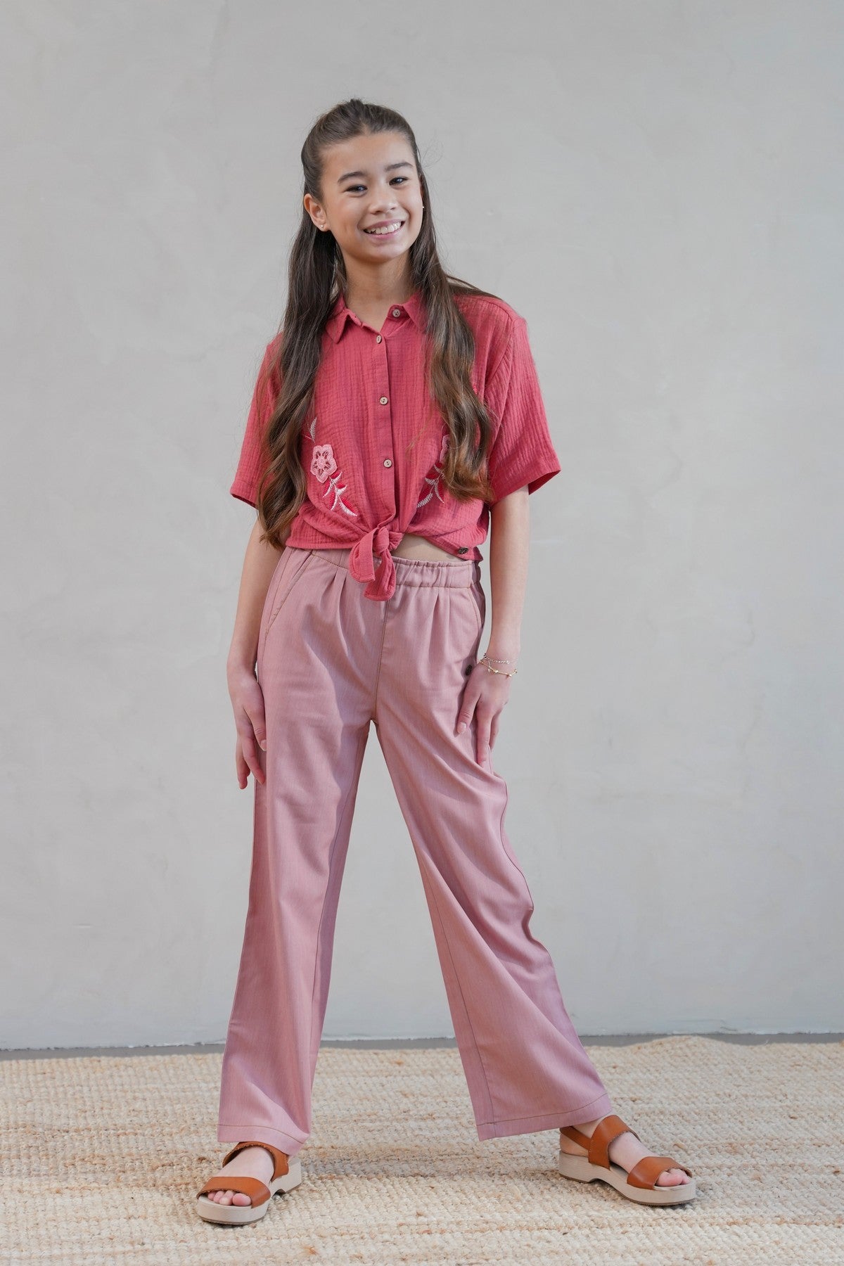 Fleur Flo girls chambrey pants