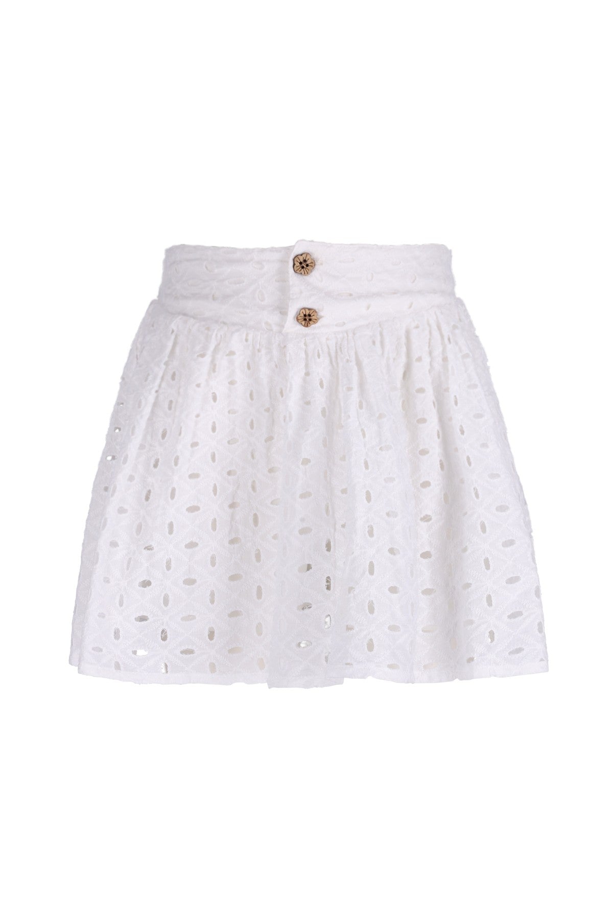 Silvanna Flo girls broderie anglaise skirt