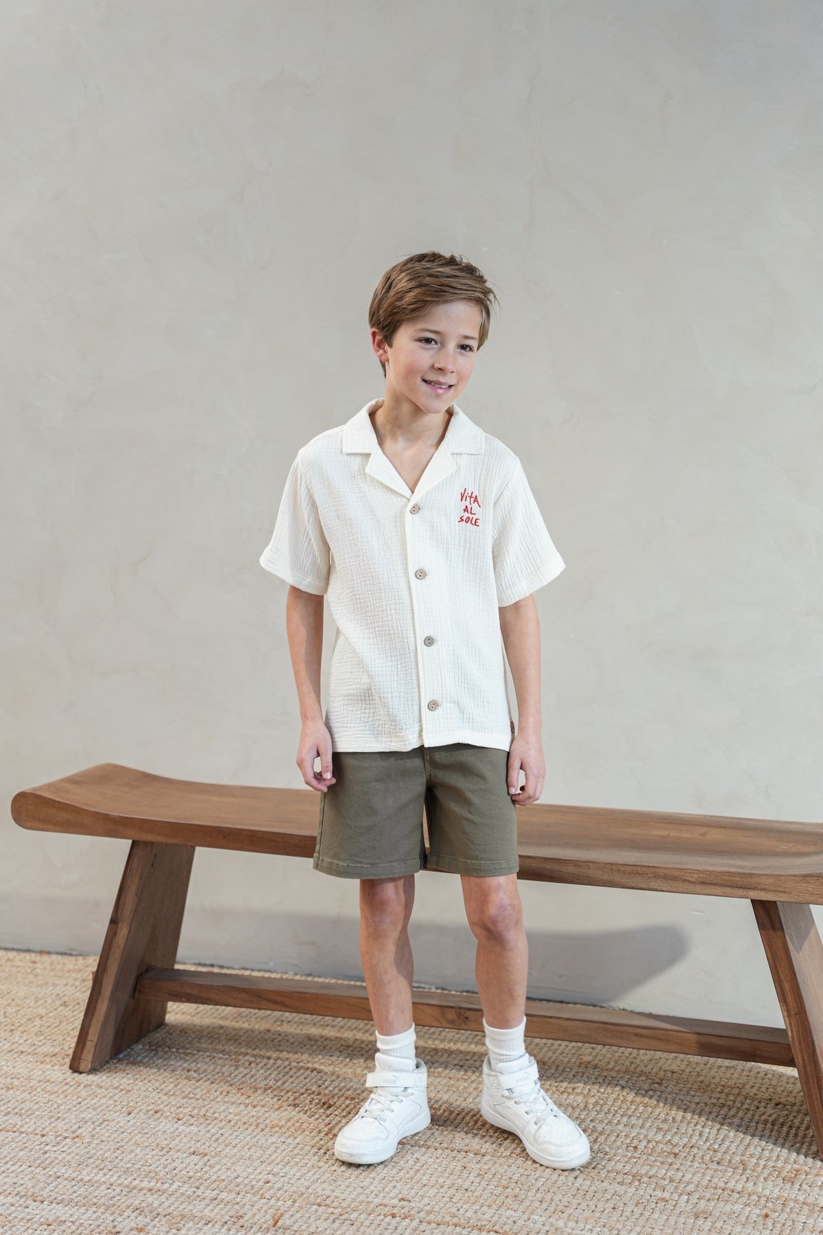 Florian Flo boys twill short