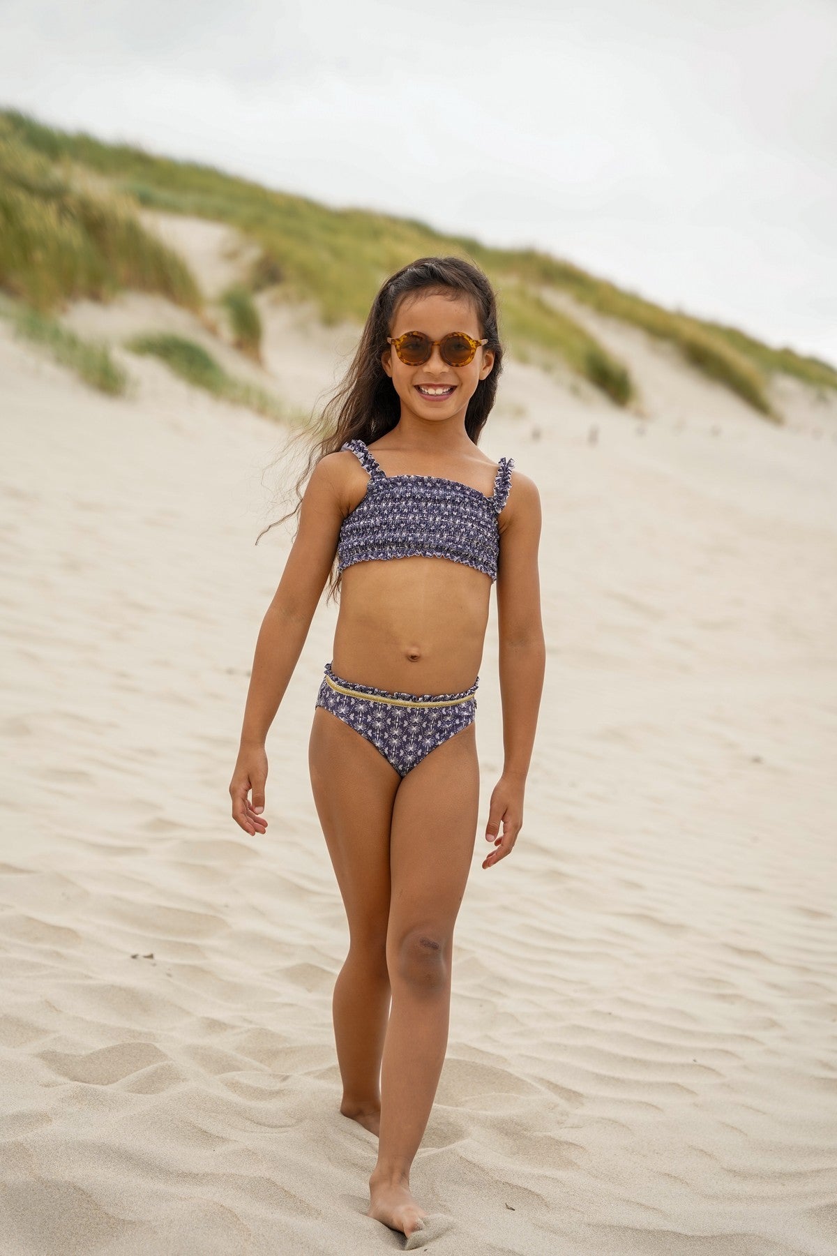 Tess Flo girls smock bikini