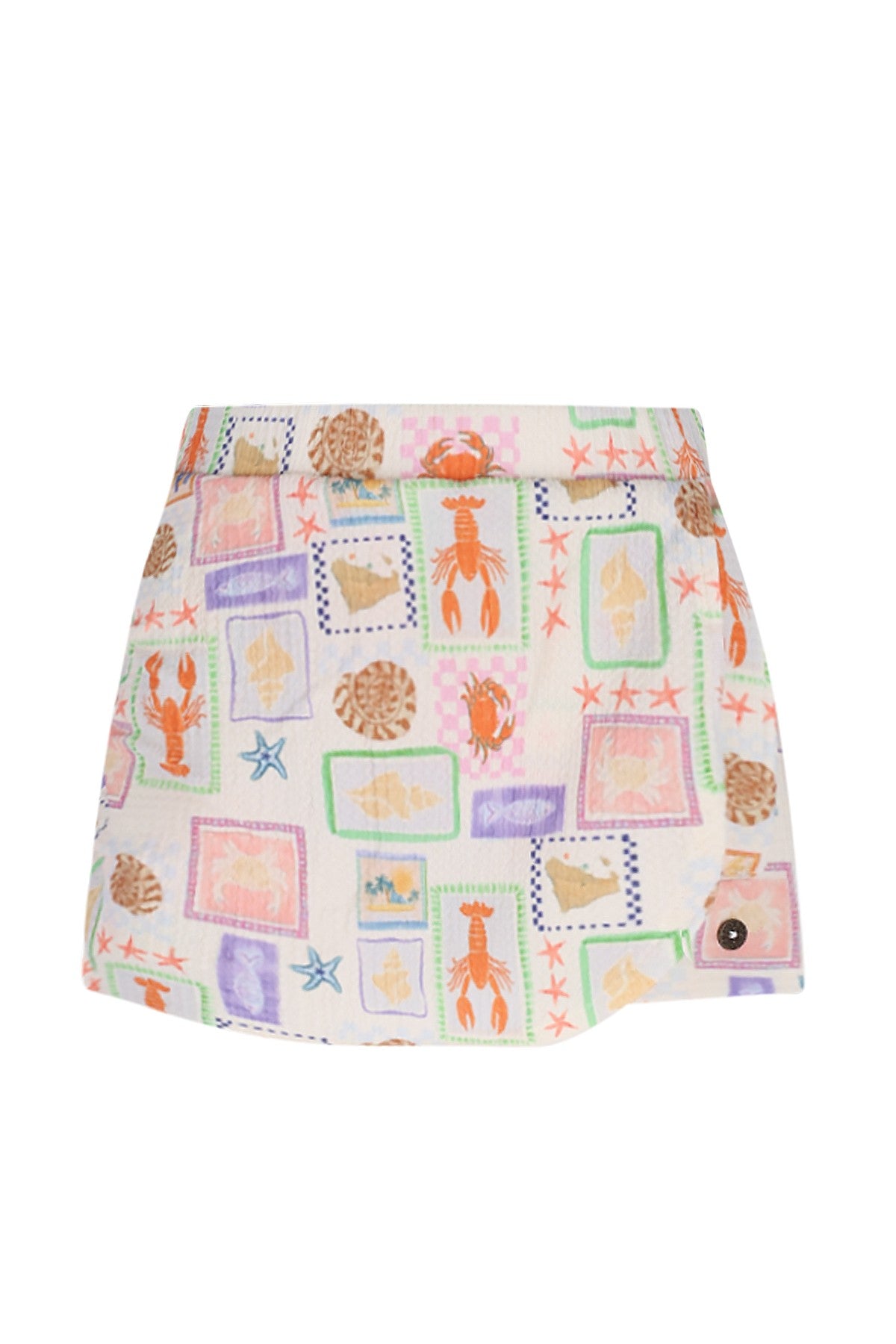 Saomi Flo girls wrap-style skort