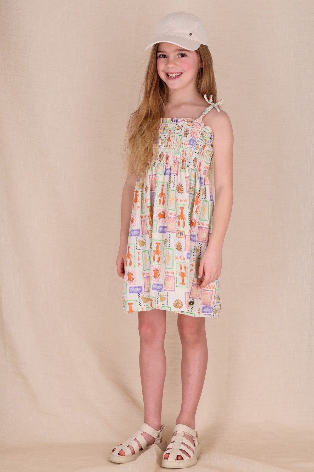 Maomi Flo girls smock dress