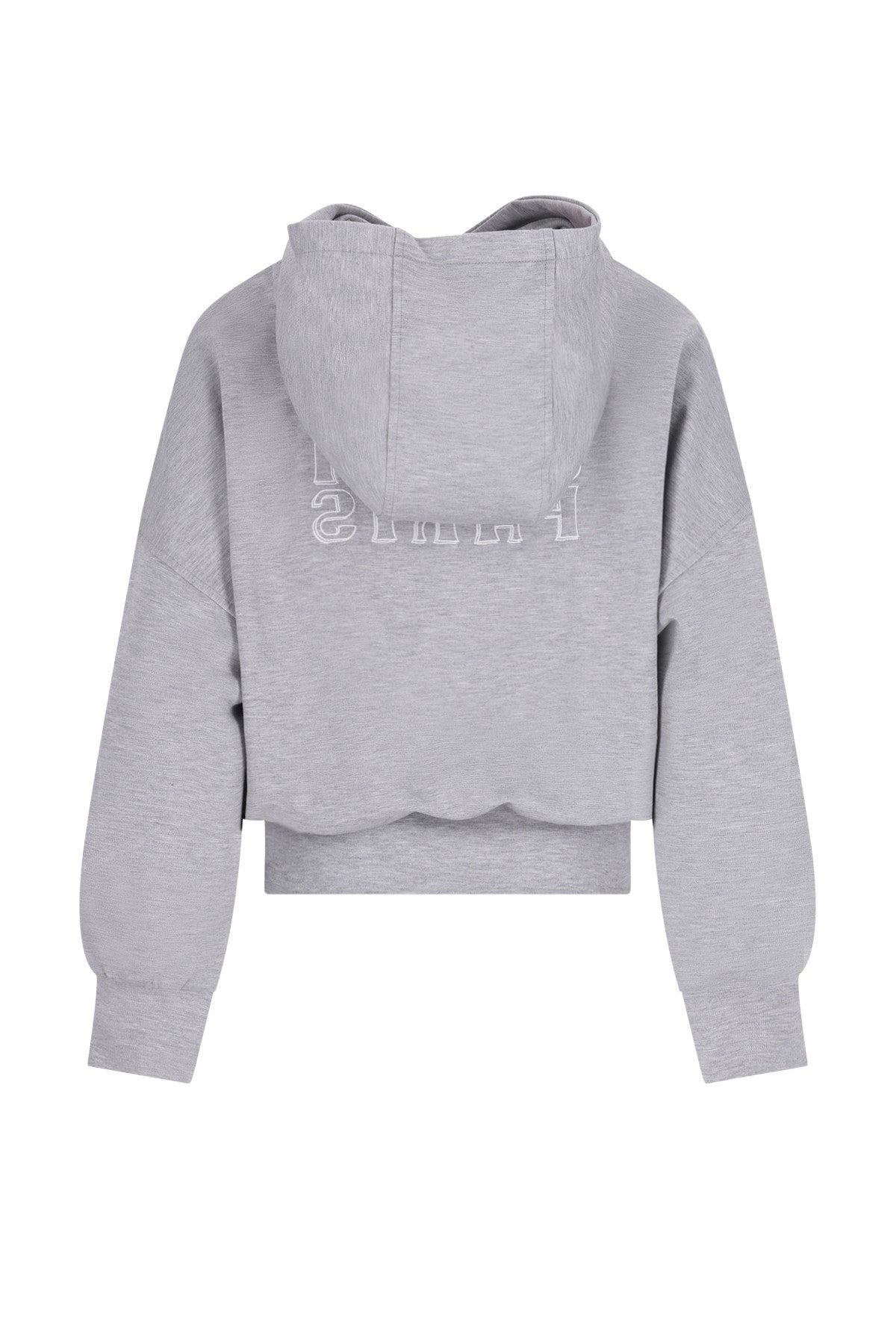 Denies hooded sweater