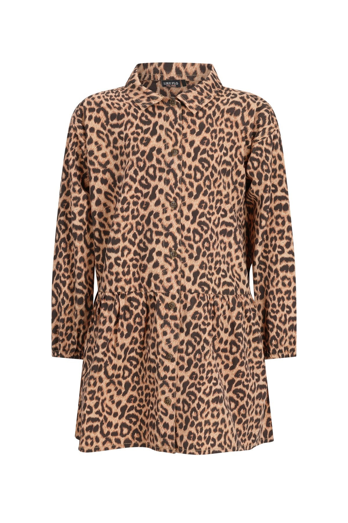 Madou chambrey AO dress with button closure