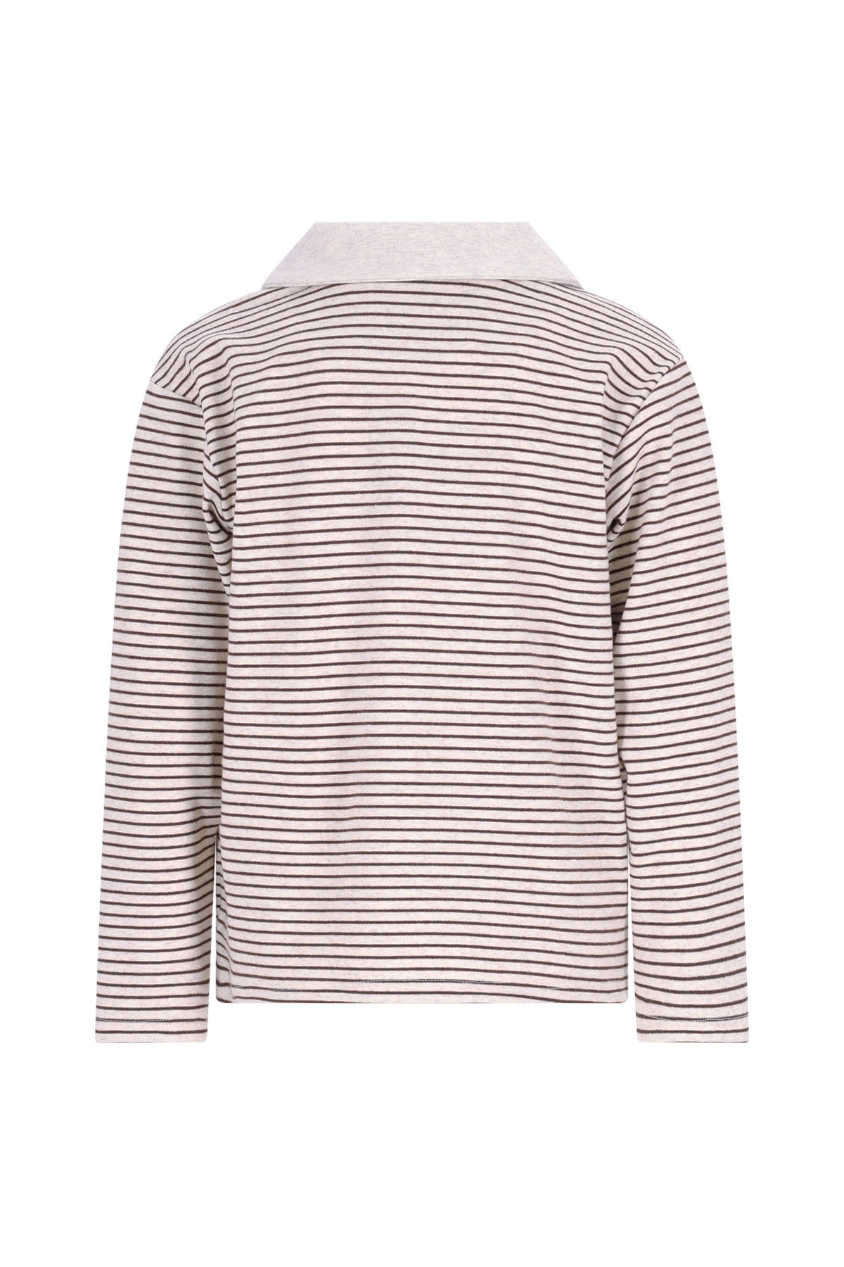 Elian striped longsleeve polo