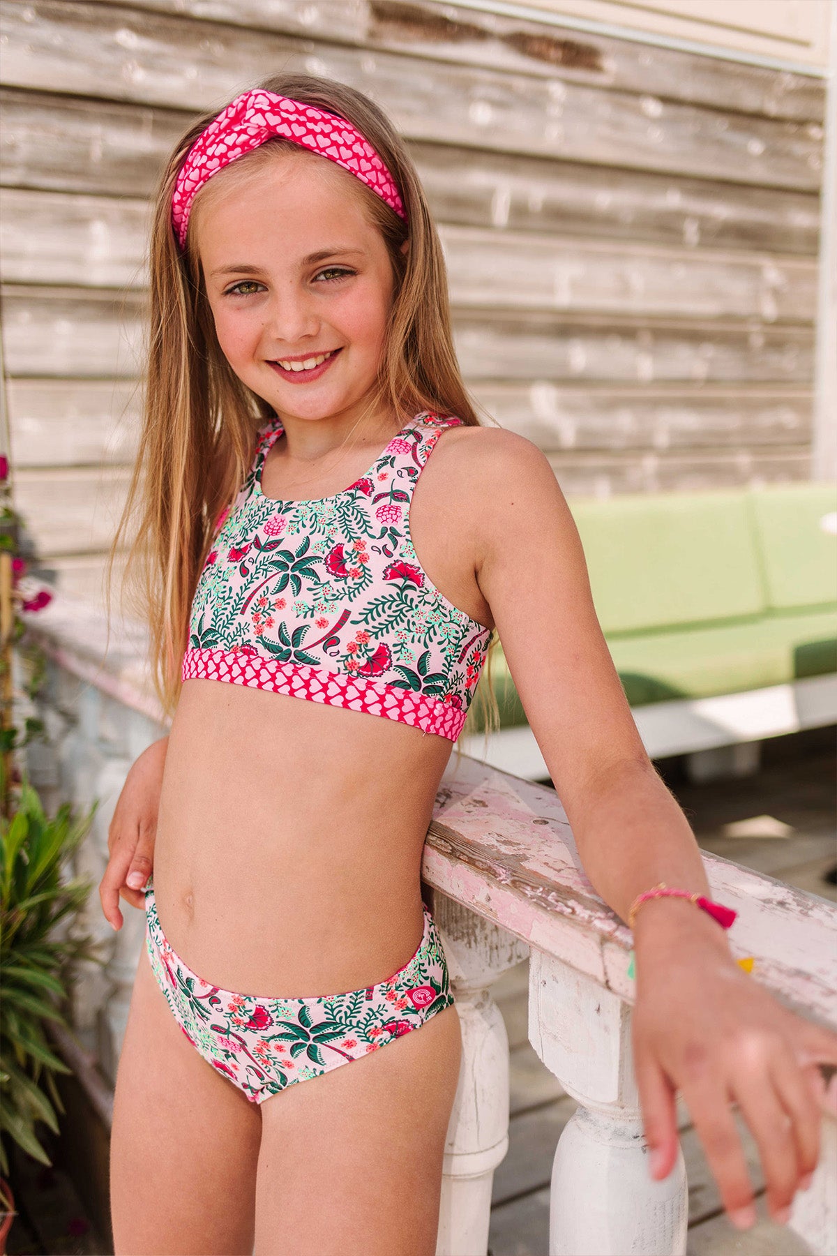 Reversible bikini tropical