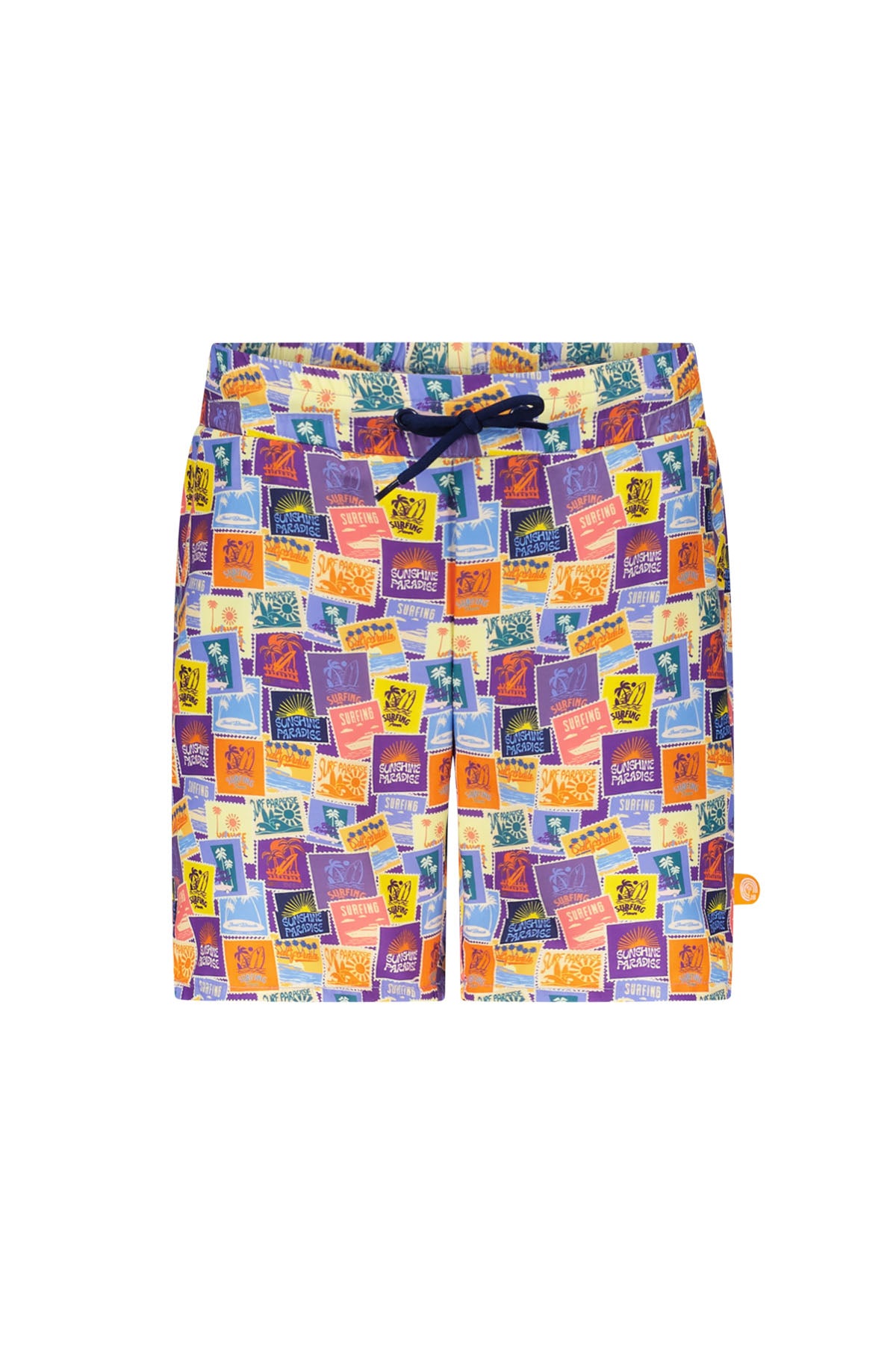 Poolday Swimshort Tropic Stamps