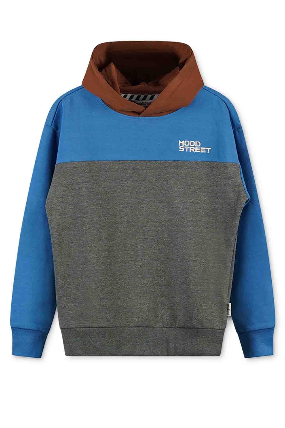 Hoodie colorblock