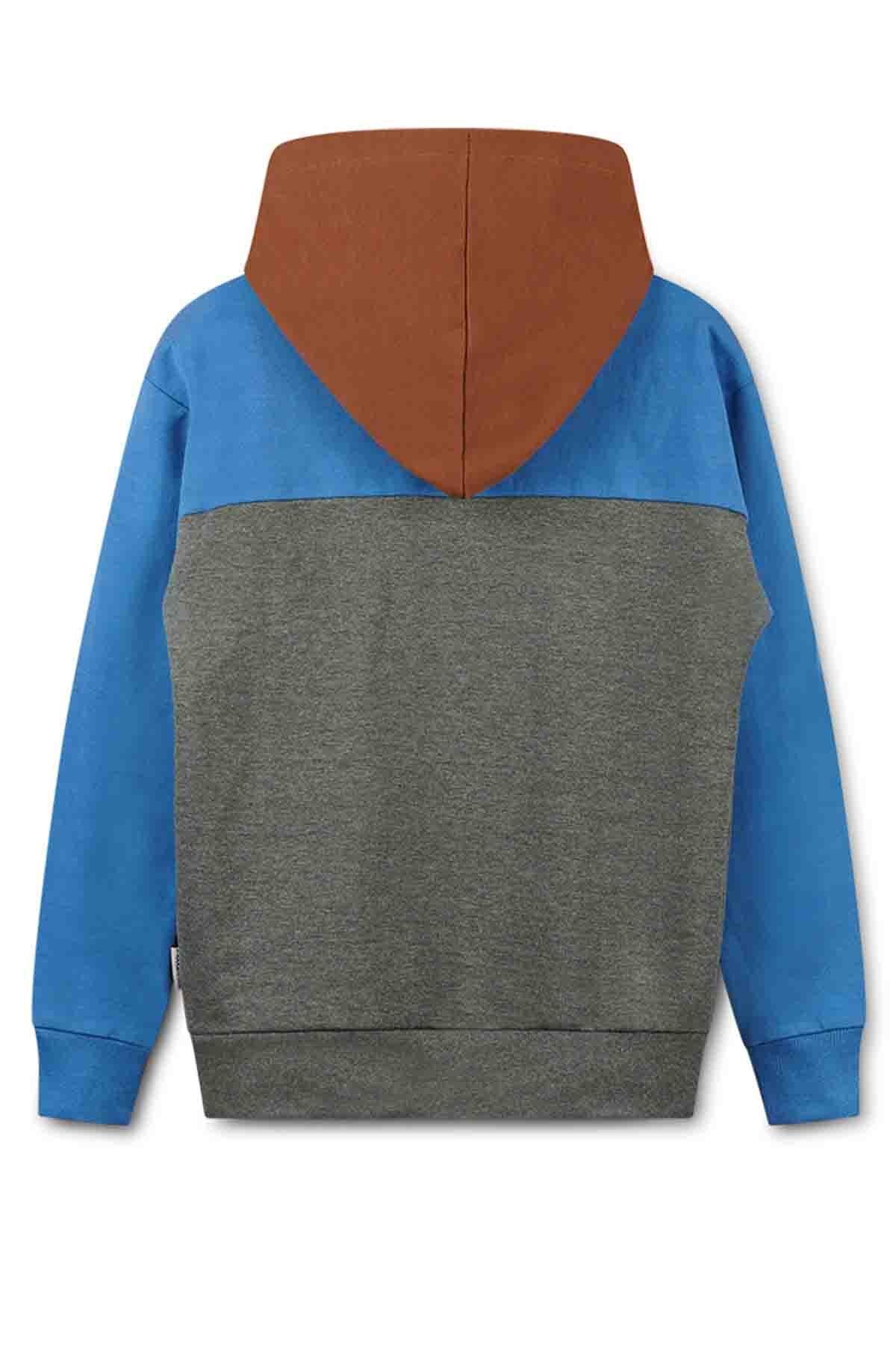 Hoodie colorblock