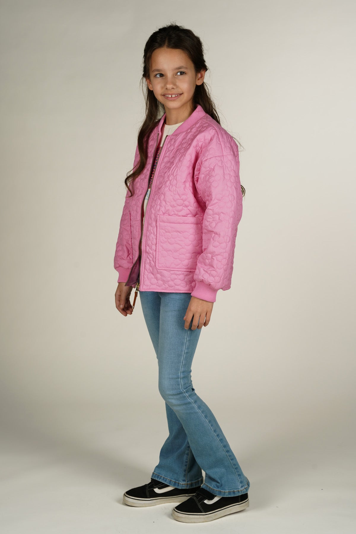 JOËLLE flower padded Jacket