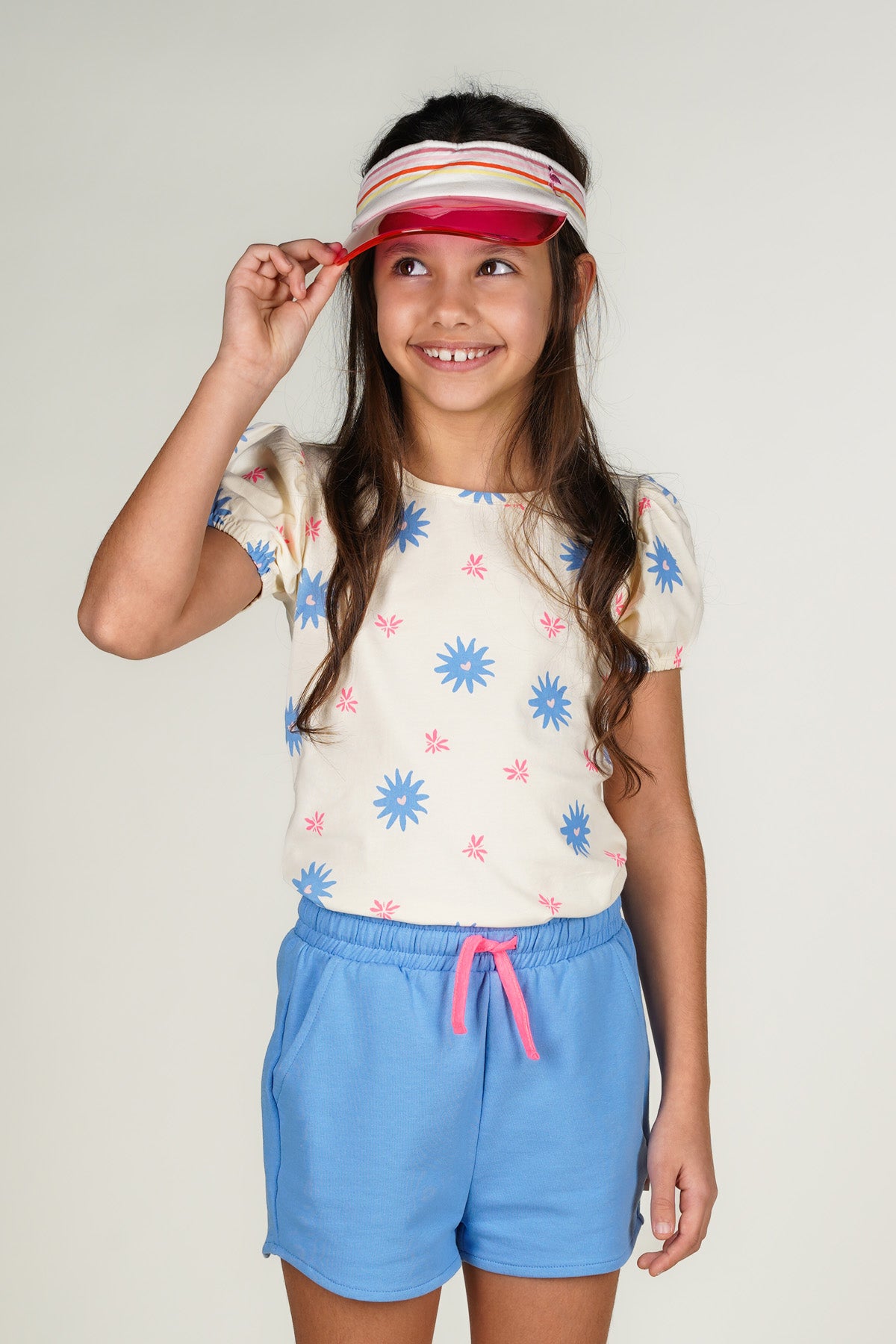 ALICE raglan AOP summer top