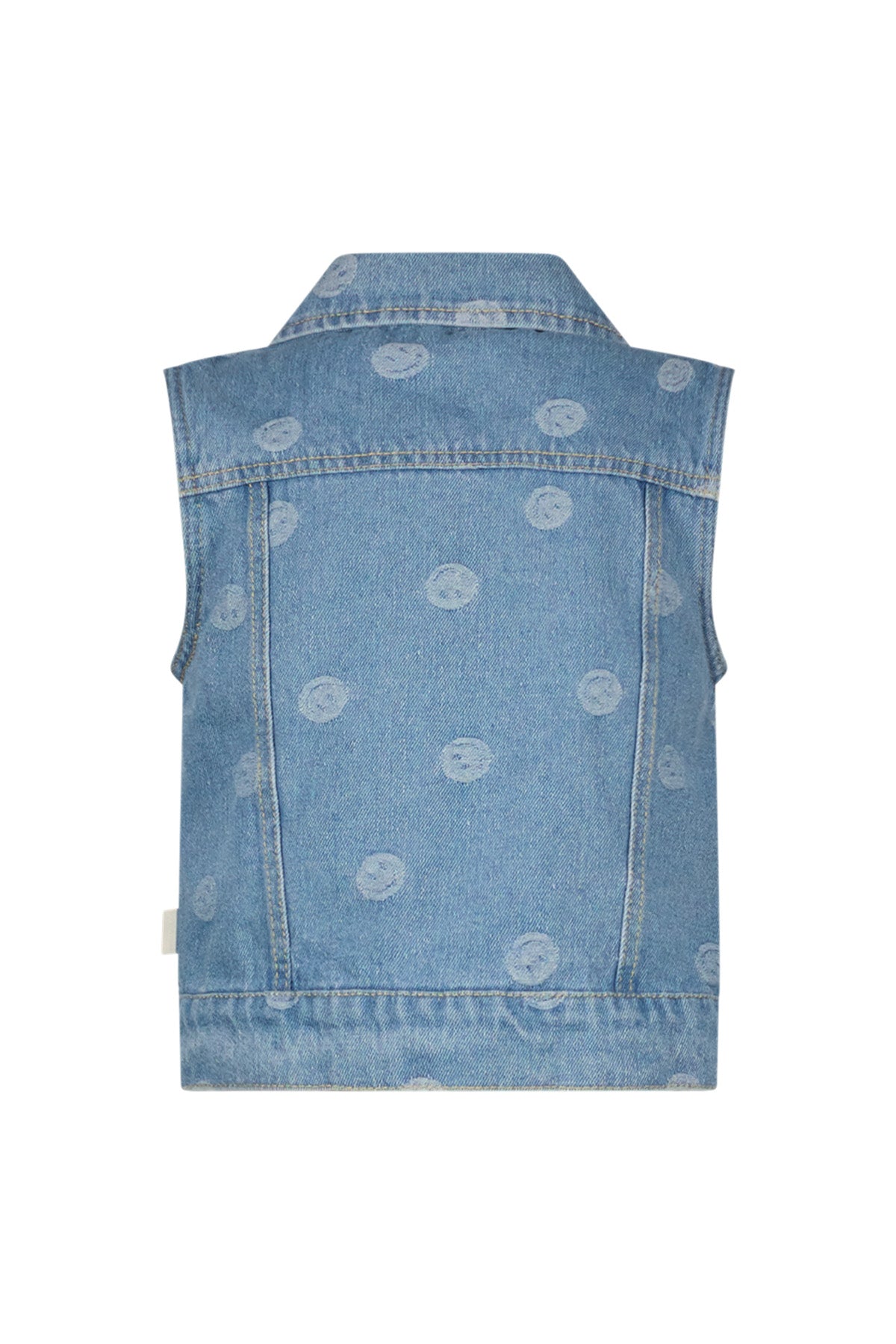 VALERY smiley-denim gilet