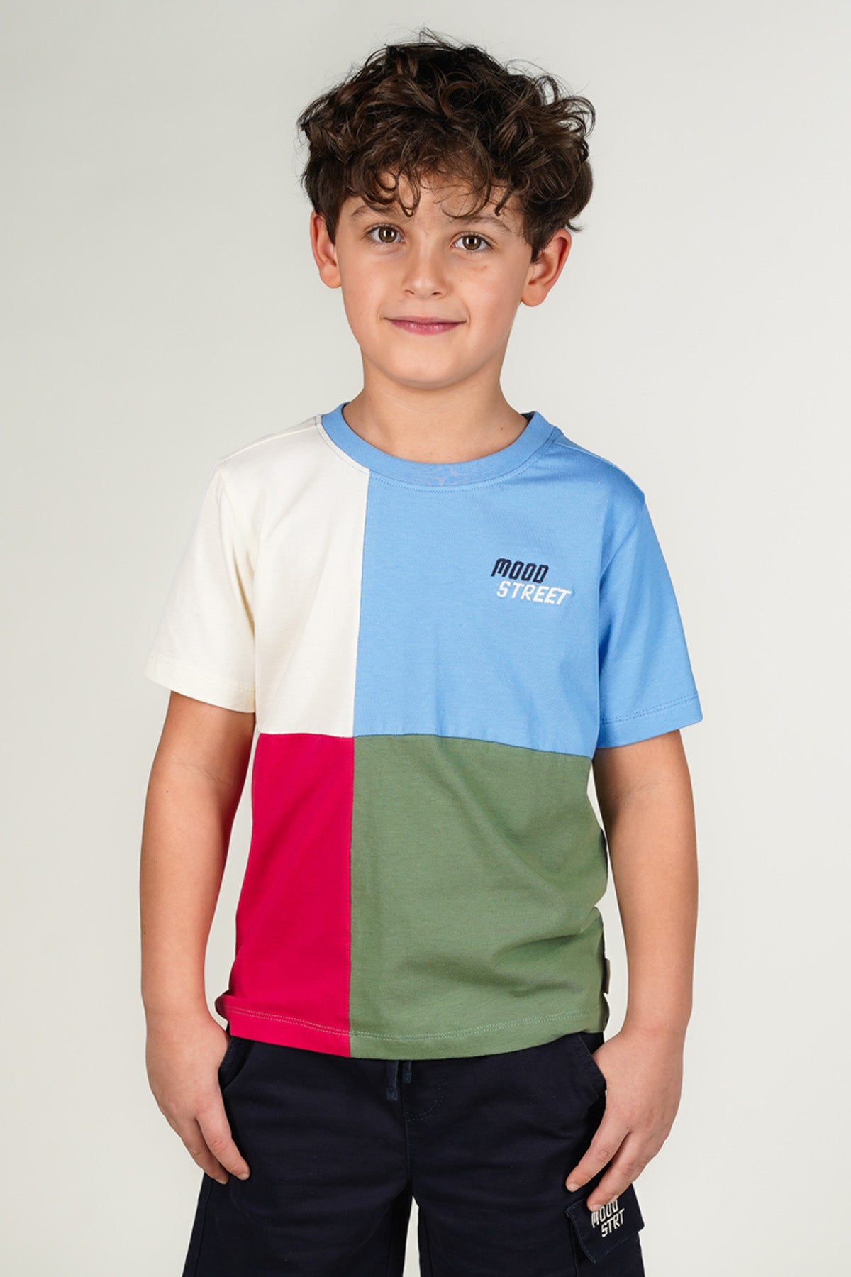 LIAM colourblock T-shirt