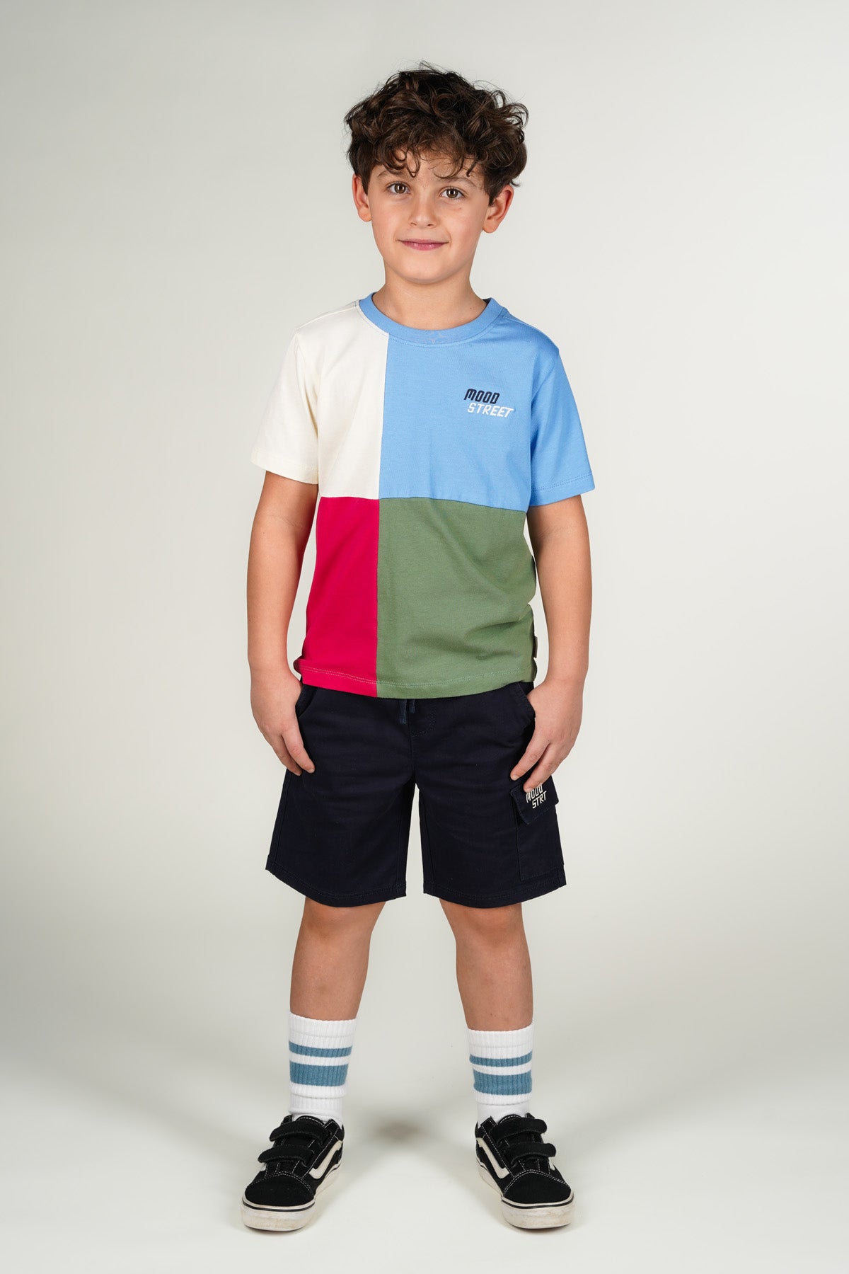 LIAM colourblock T-shirt