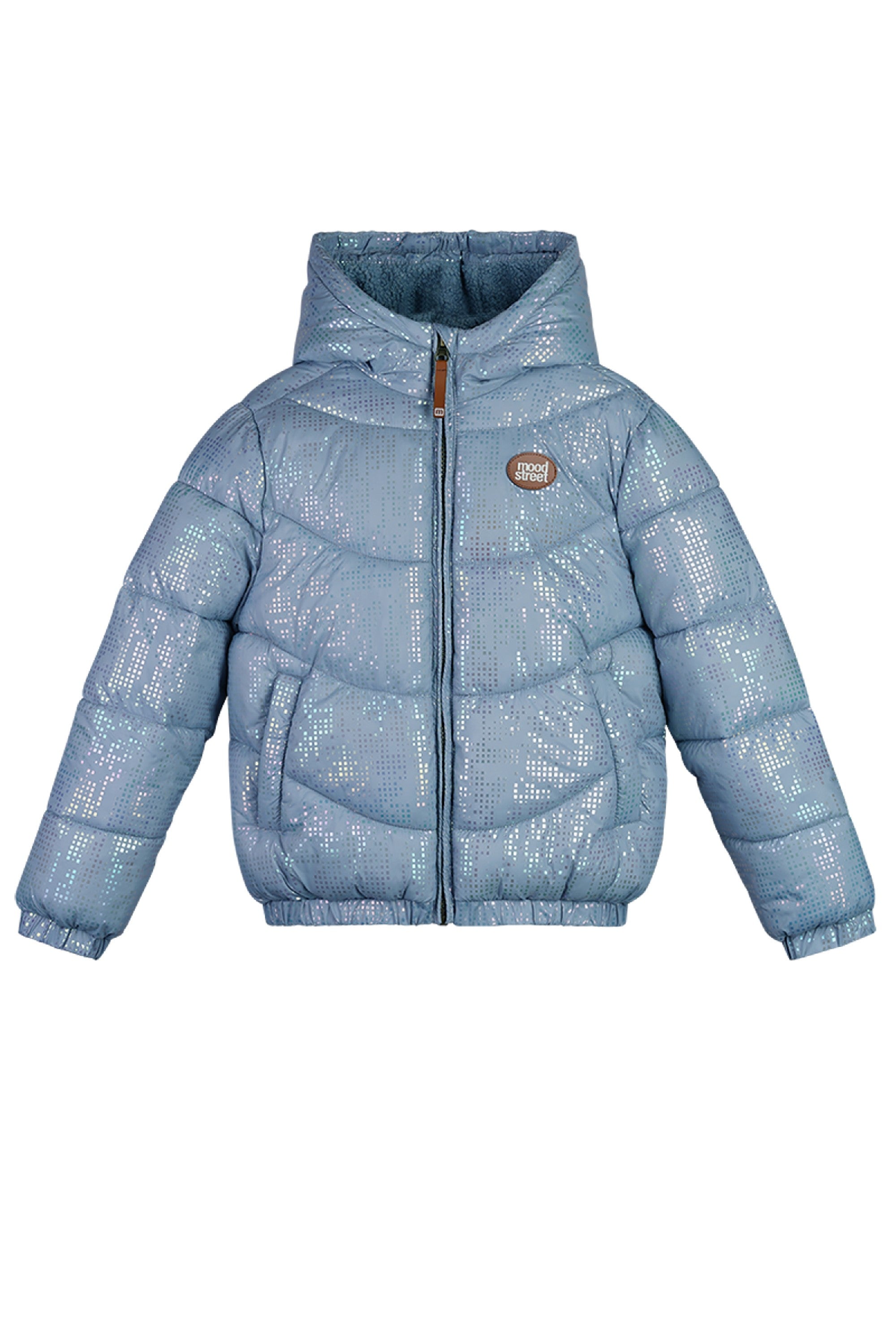 JESSE shiny oil-effect jacket