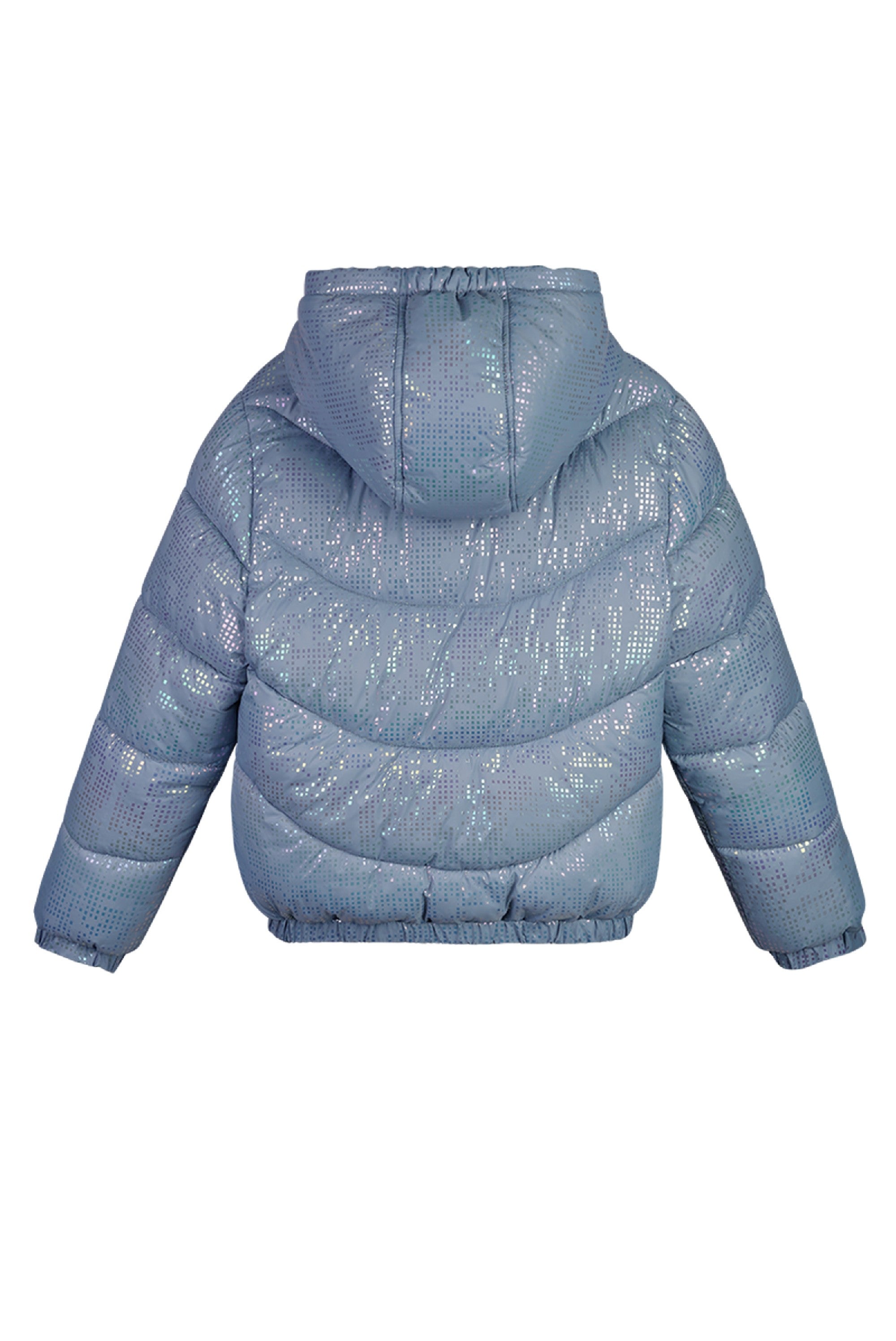 JESSE shiny oil-effect jacket
