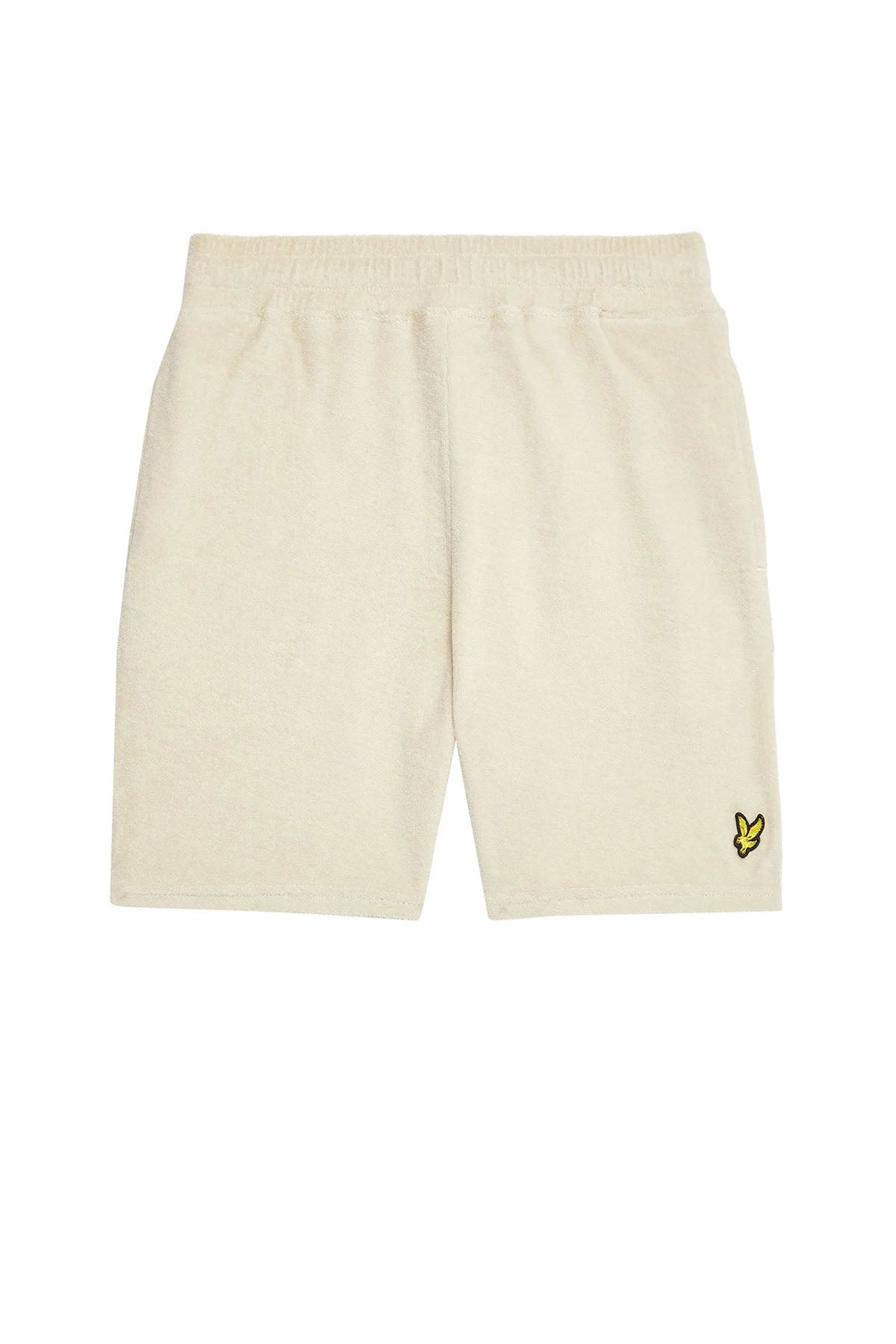 Towelling Short Beige
