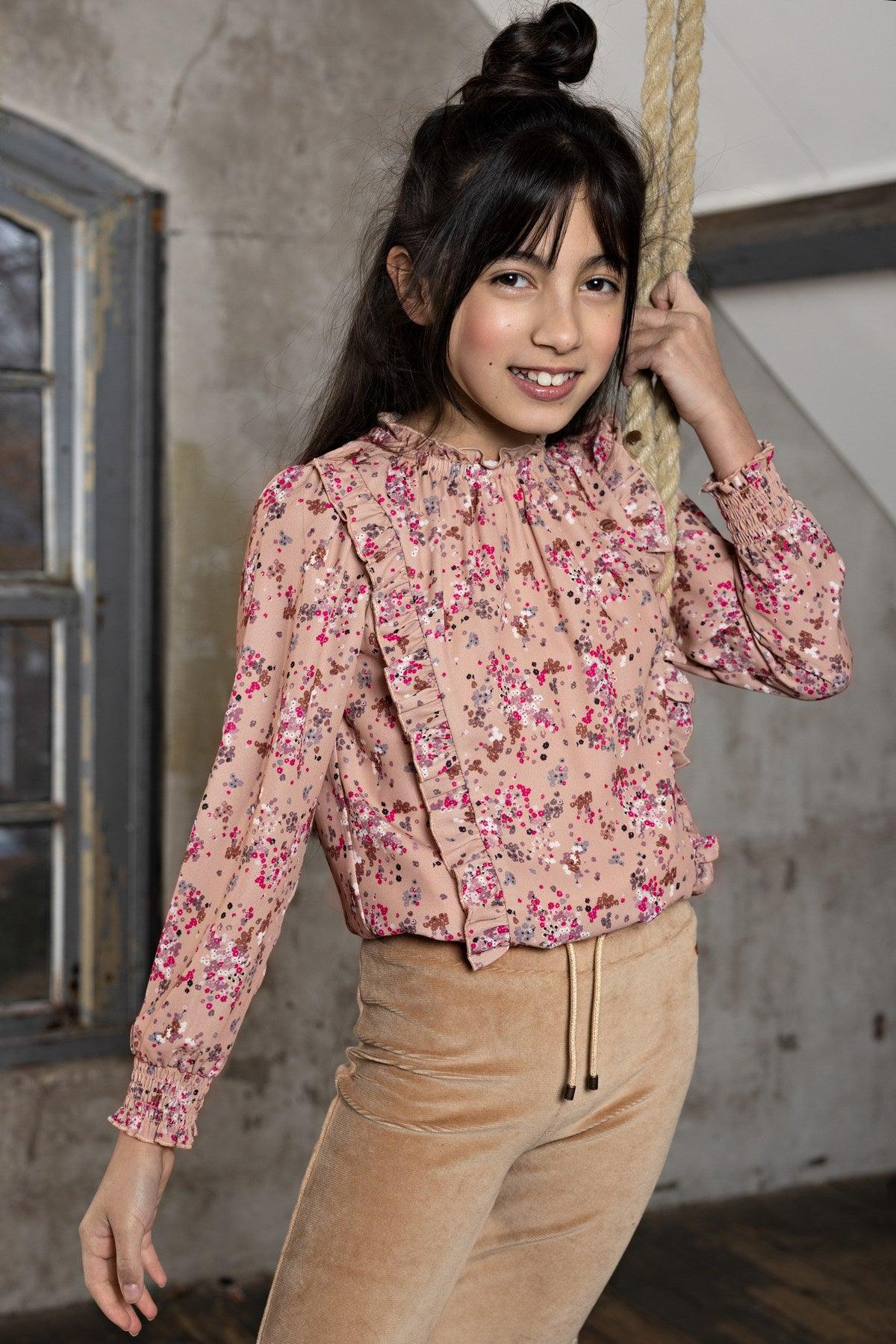 Blouse Tina Bloemetjes print