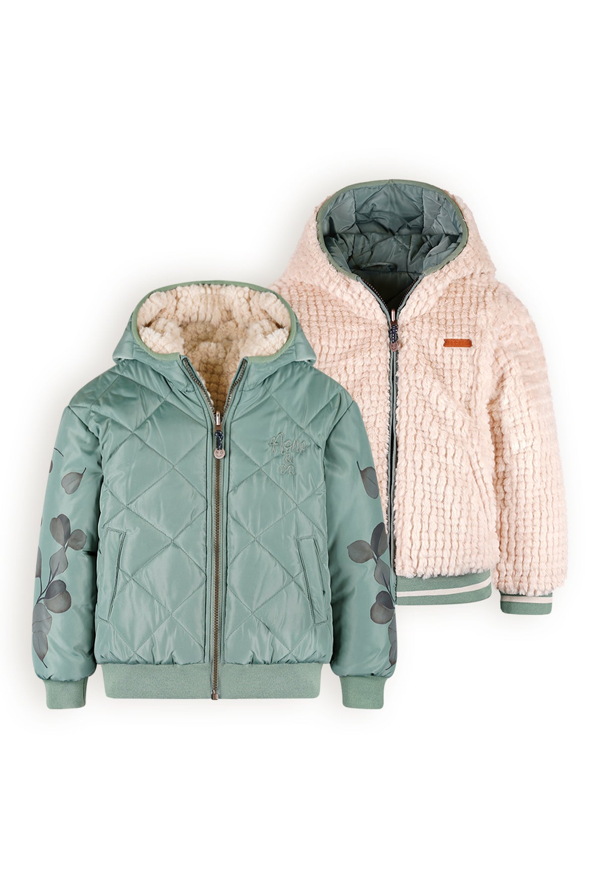 Winterjas Bomby Reversible - Ko&Flo