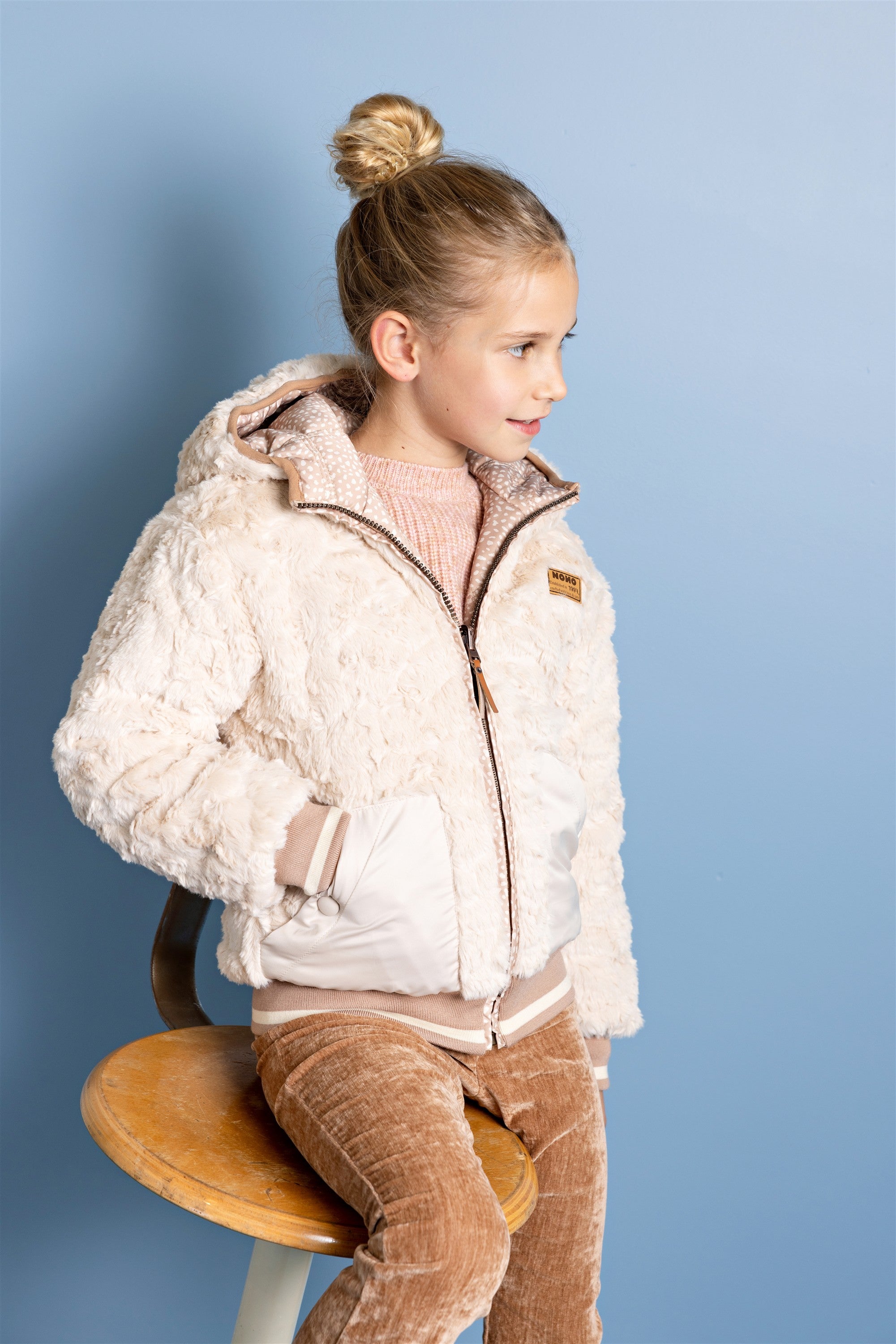 Bomby Reversible Hooded Bomber Jacket