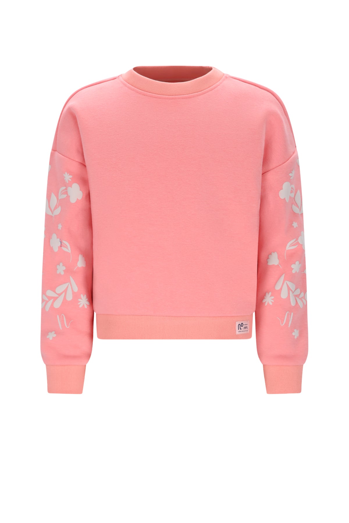Konono Furry Sweat with Sleeveprint