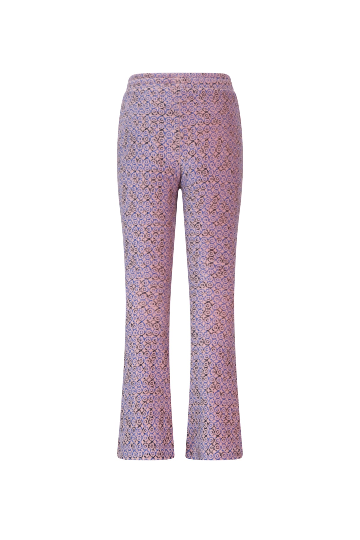 Sady AOP Rib Jersey Flared Pants