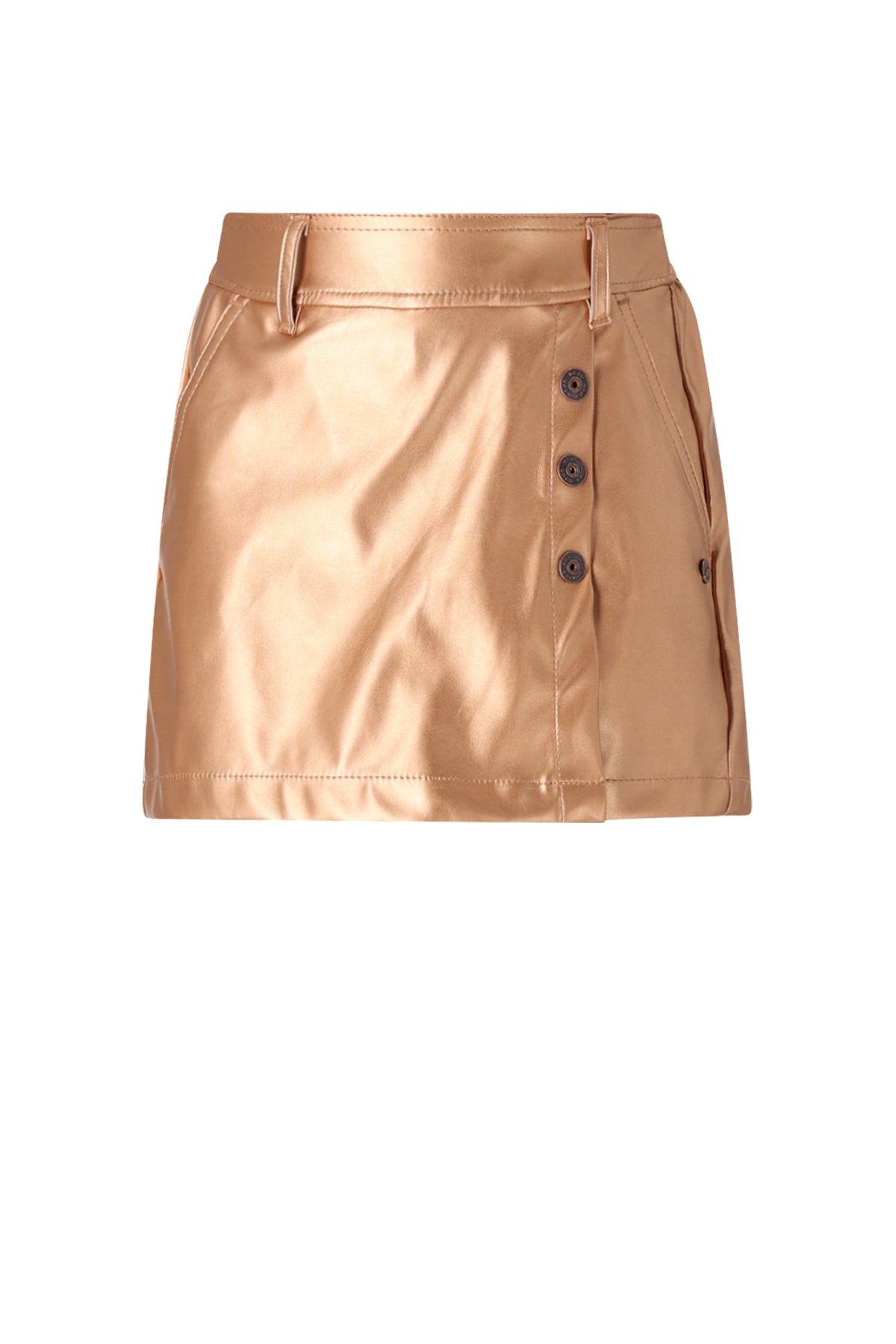 Simay PU fake leather Skort