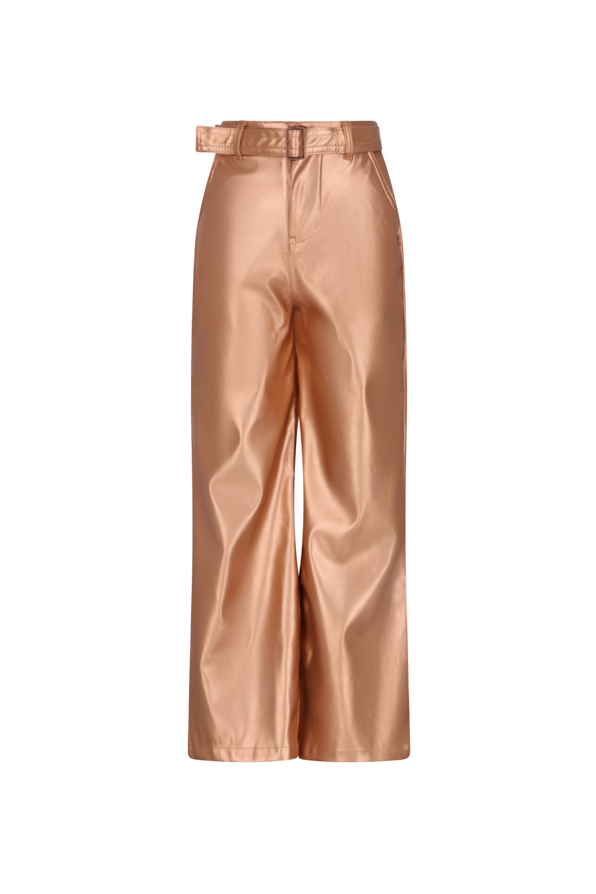Simona PU Fake Leather Wide leg Pants