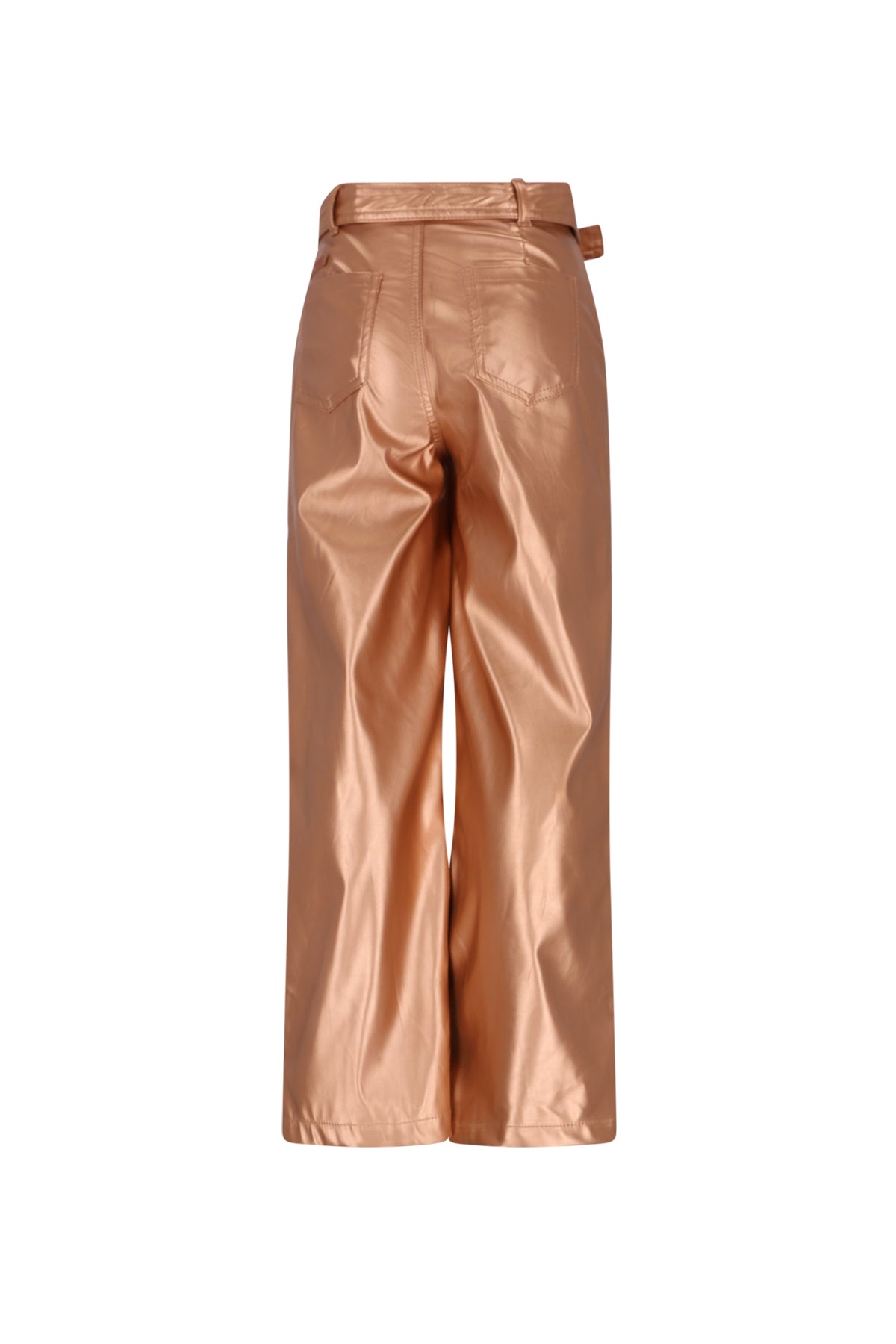 Simona PU Fake Leather Wide leg Pants