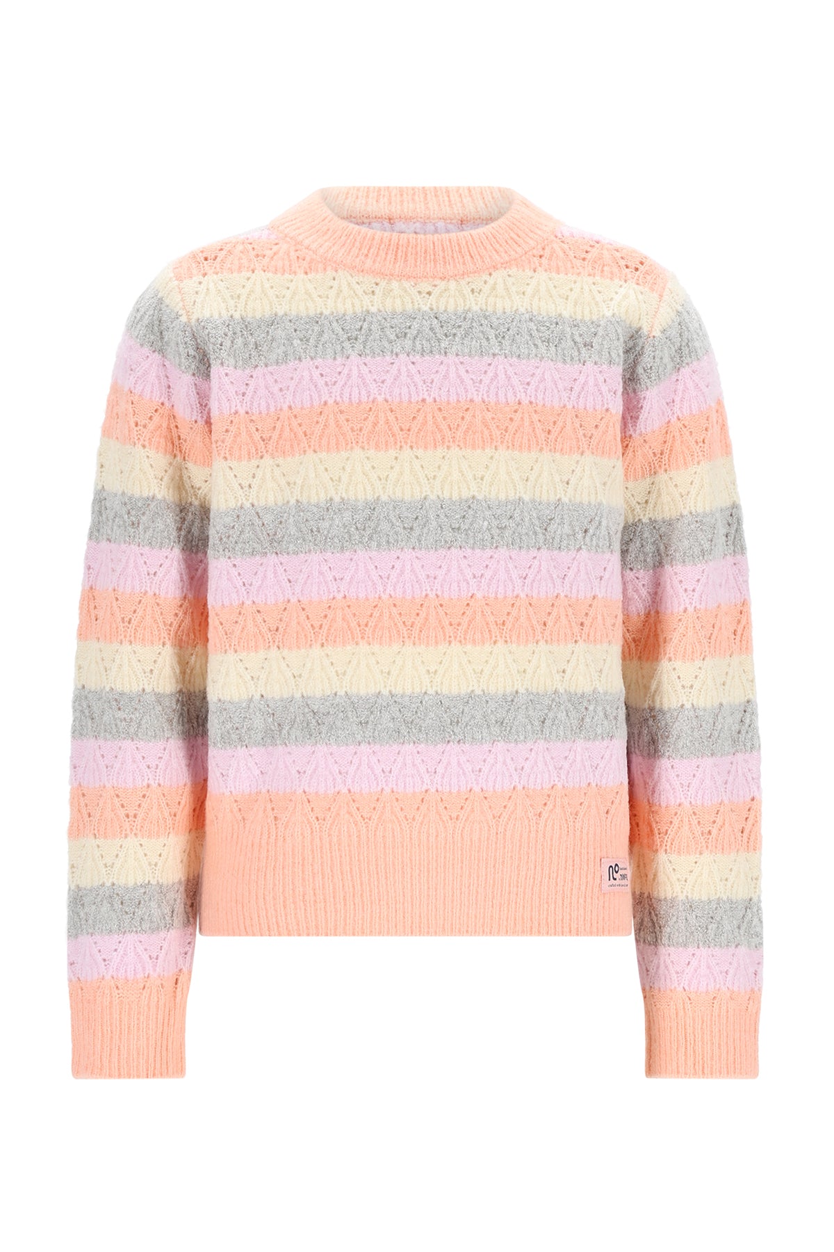 Kiddo Striped Knitted Sweater