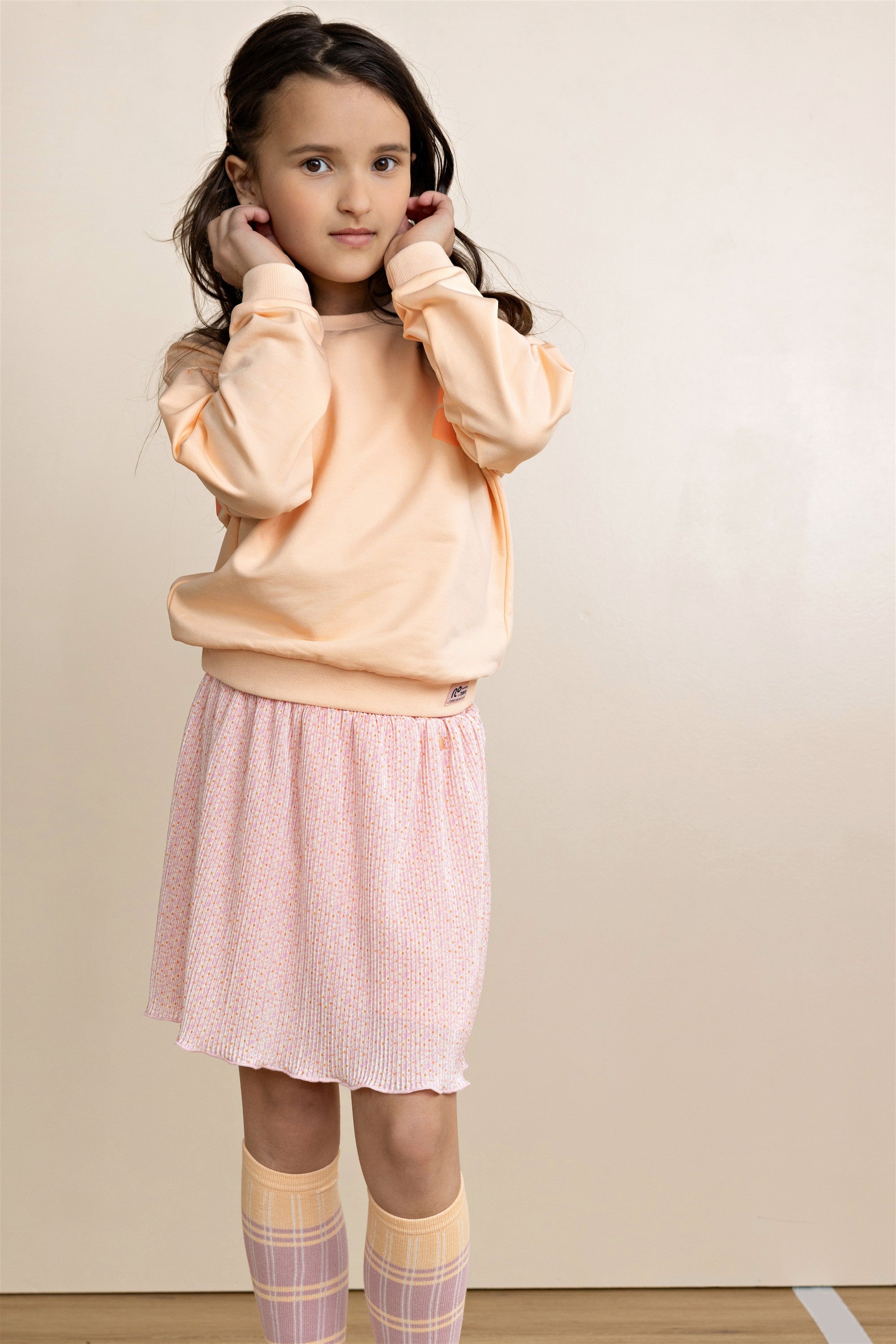 Nele AOP Plissee Skirt