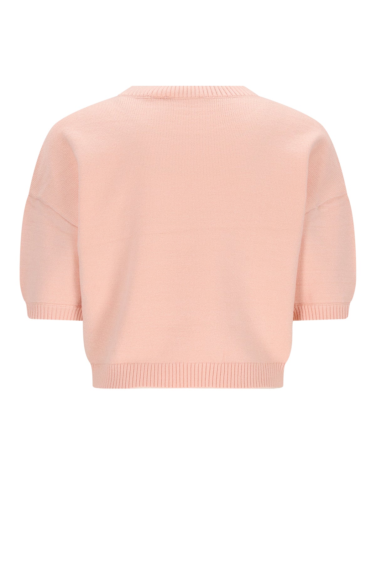 Keya Knitted Top with intarsia hearts
