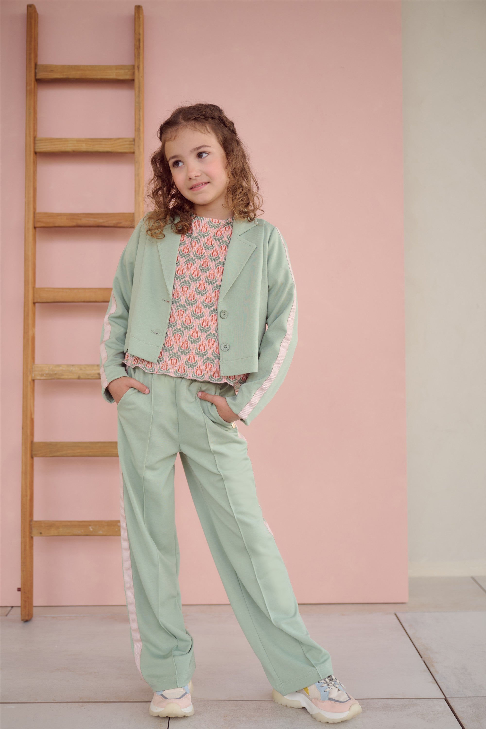 Sun Plissee Palmtree Palazzo