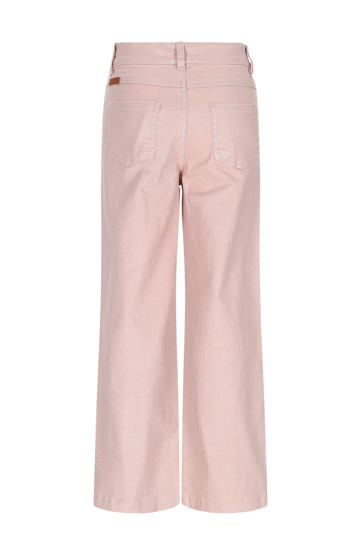 Siam foilcoated Stretch Twill Straight Leg Pants