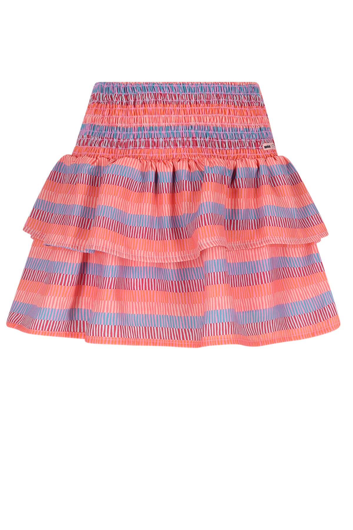 Nika AOP smocked skirt