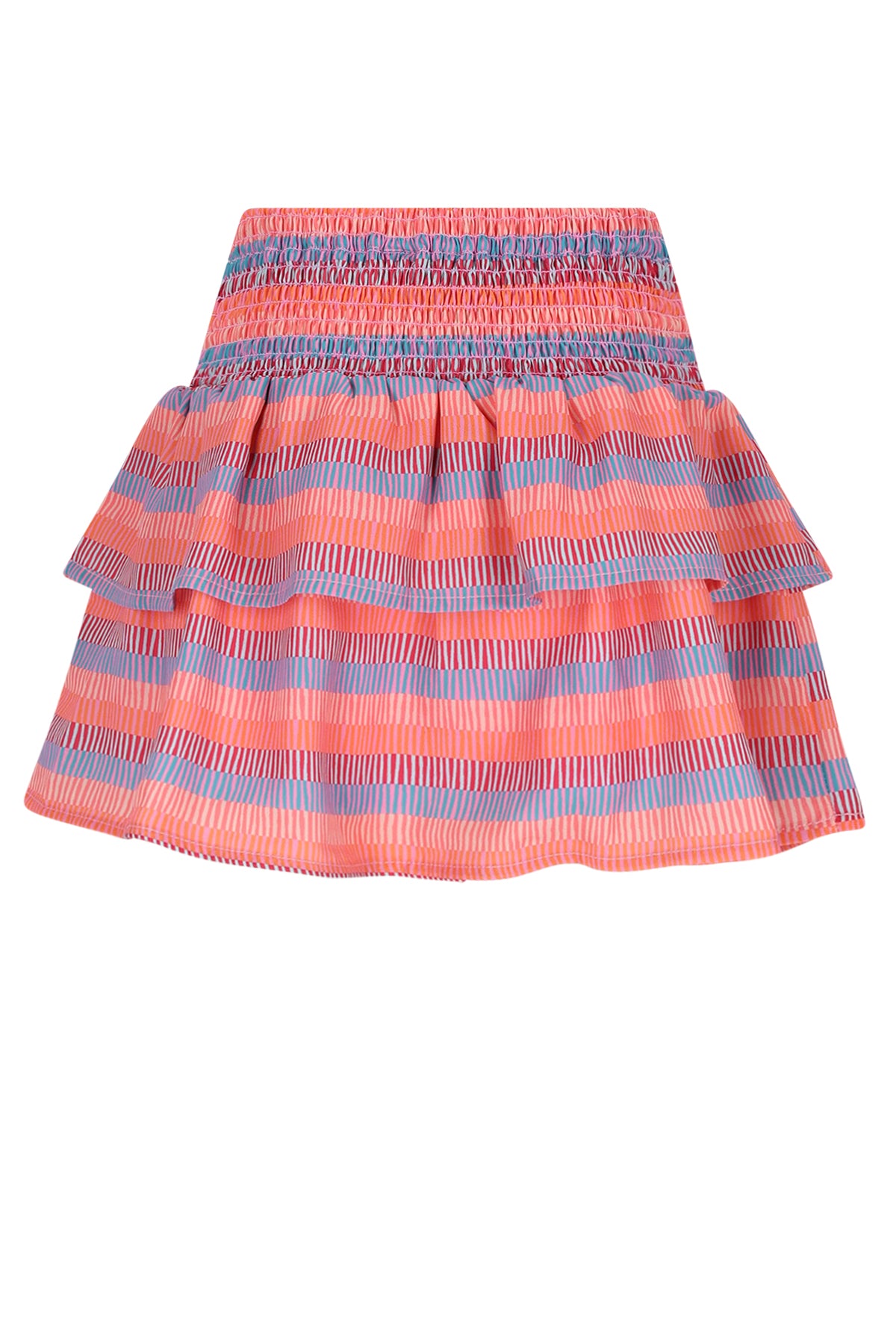 Nika AOP smocked skirt